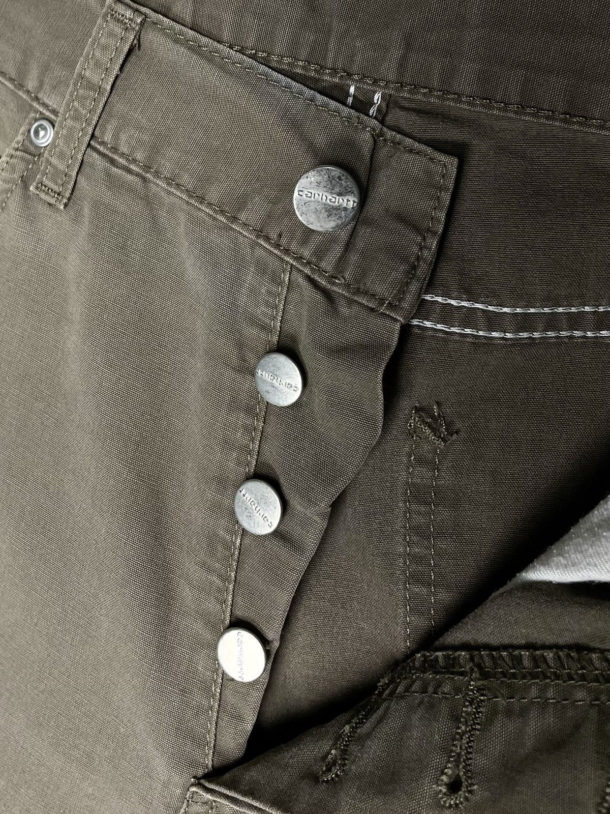 Carhartt Carhartt 👁️ Vintage Workwear Brown Texas Pants Size US 31 - 8 Thumbnail