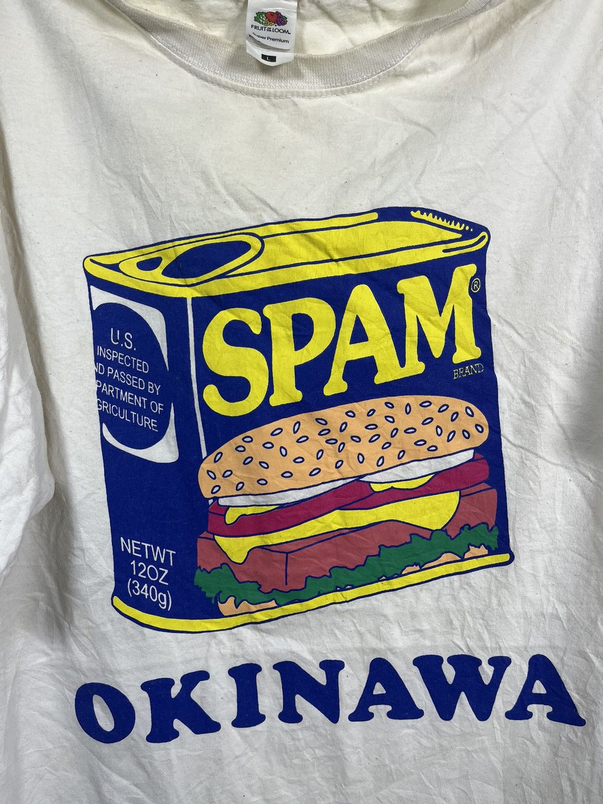Vintage Vintage FOTL SPAM OKINAWA Size US L / EU 52-54 / 3 - 2 Thumbnail