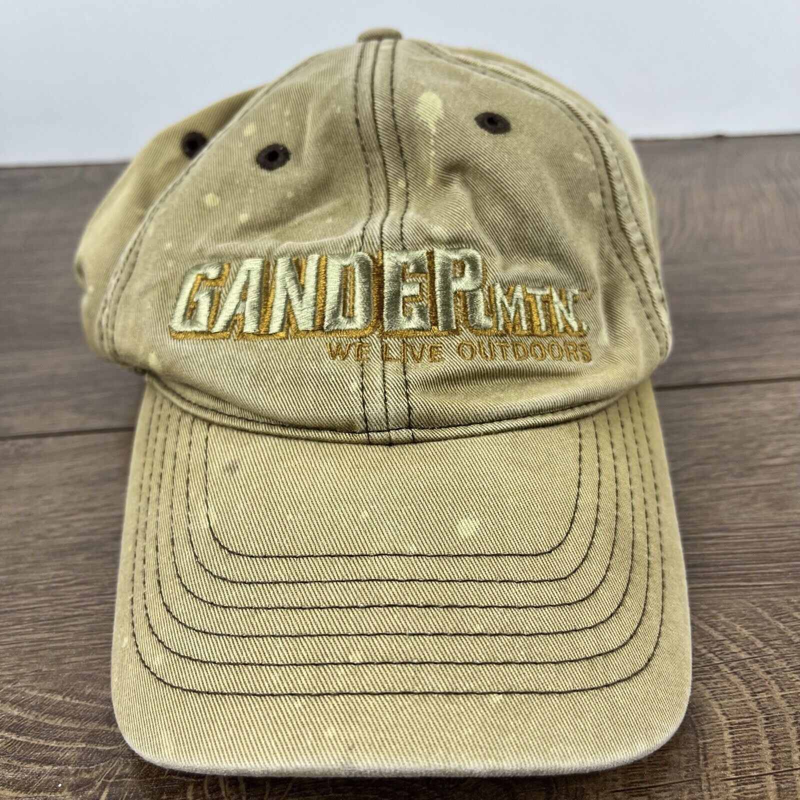 Other Gander Mountain Cap Hat Tan Brown Hat Adjustable Hat Tan Adu Size ONE SIZE - 5 Thumbnail