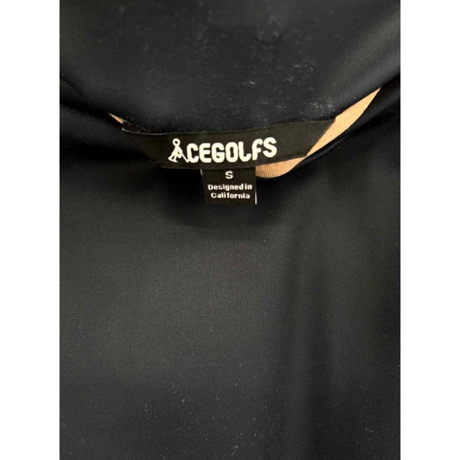 Vintage Acegolfs Skort Athletic Skirt Size Small Black Pre-Owned Size 28" / US 6 / IT 42 - 3 Thumbnail