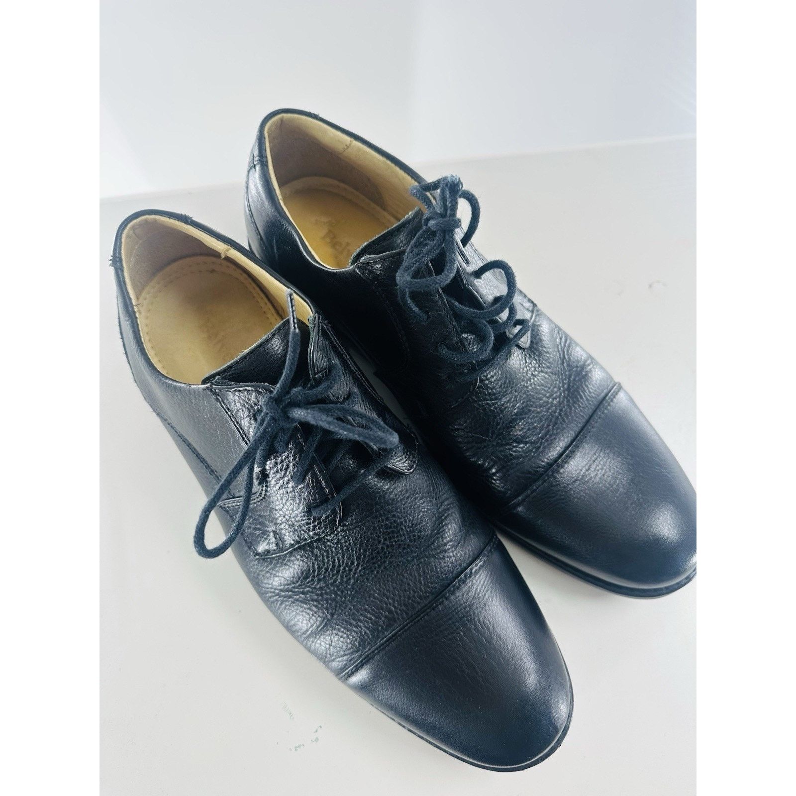 Belvedere Studio Belvedere Black Leather Business Dress Shoes Brazil Size US 6 / EU 39 - 3 Thumbnail