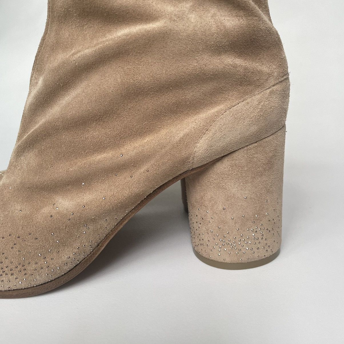 Maison Margiela Late 2000s Rhinestone Toe Tabi Boots Size US 9.5 / IT 39.5 - 7 Thumbnail