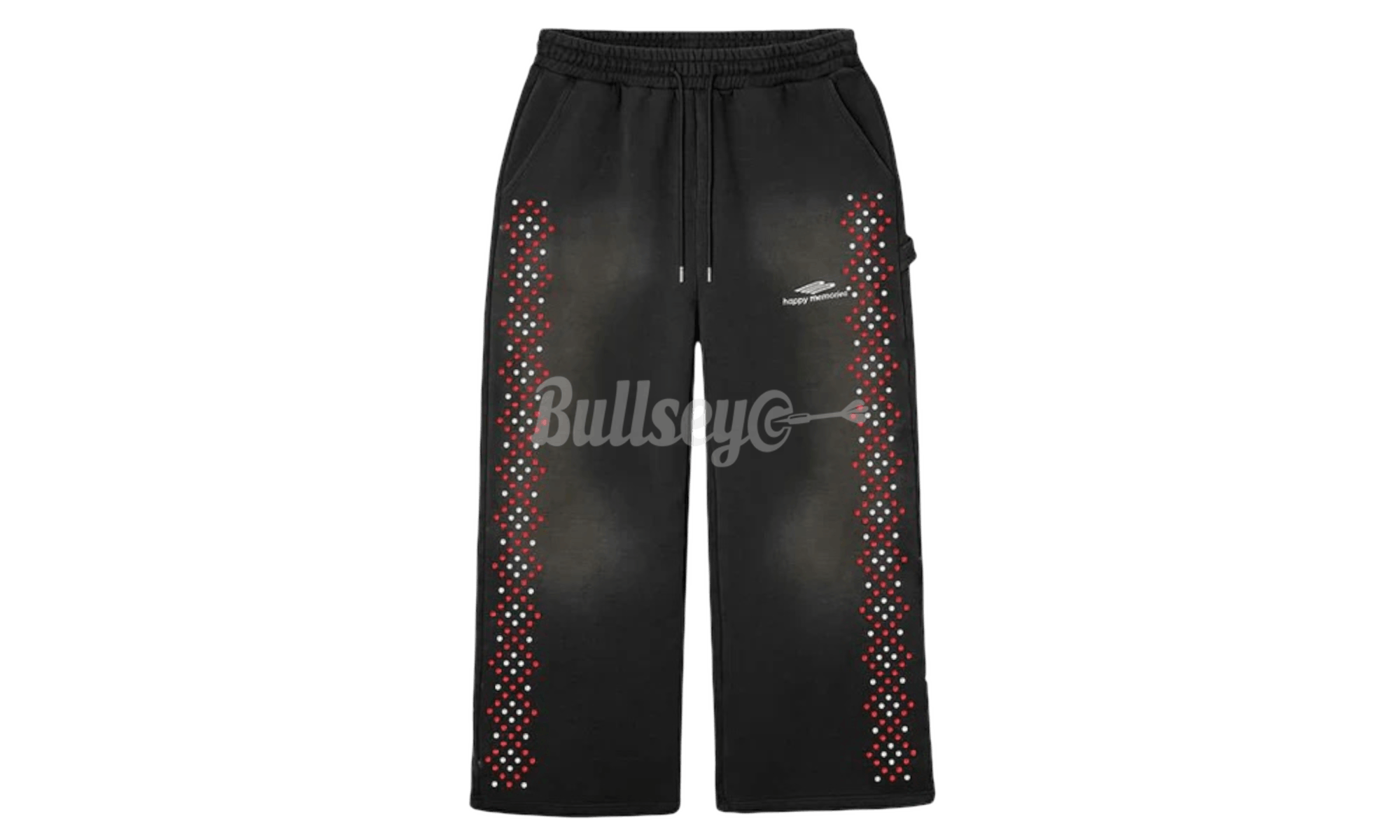 HMDD Black/Red Crystal Sweatpants Size US 32 / EU 48 - 1 Preview