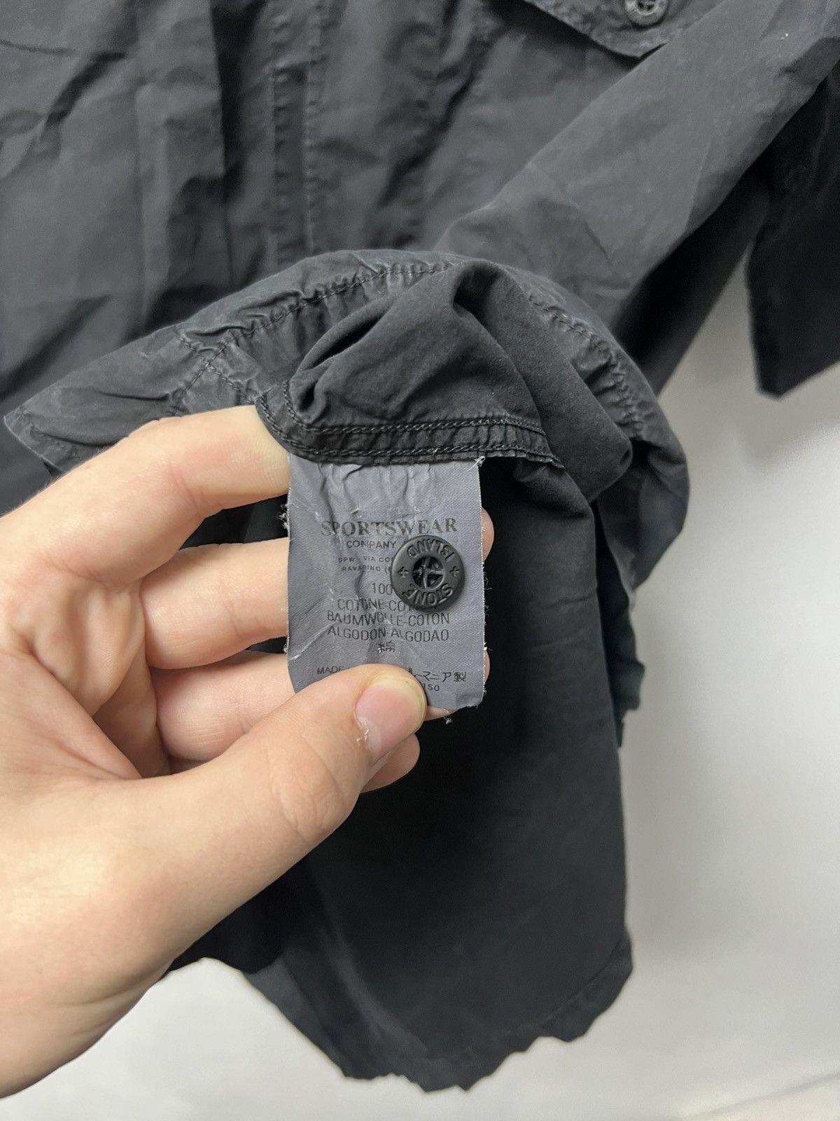 Stone Island stone island shirt vintage 90s Size US L / EU 52-54 / 3 - 6 Thumbnail
