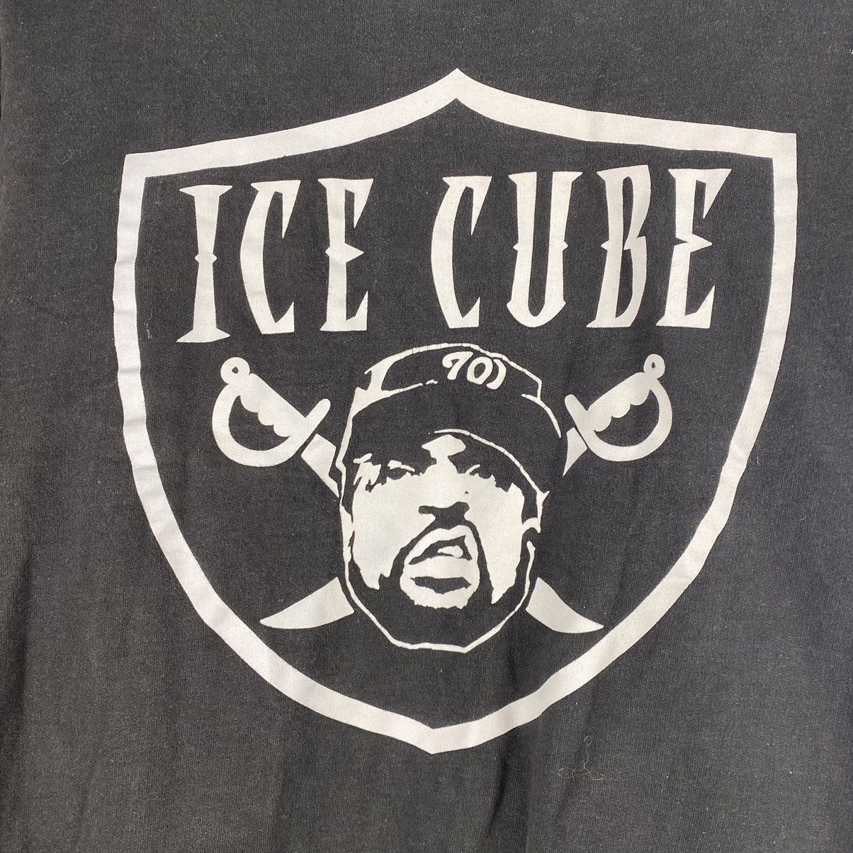 Rap Tees VINTAGE ICE CUBE 90s BIG LOGO SWEATSHIRT Size US M / EU 48-50 / 2 - 2 Thumbnail