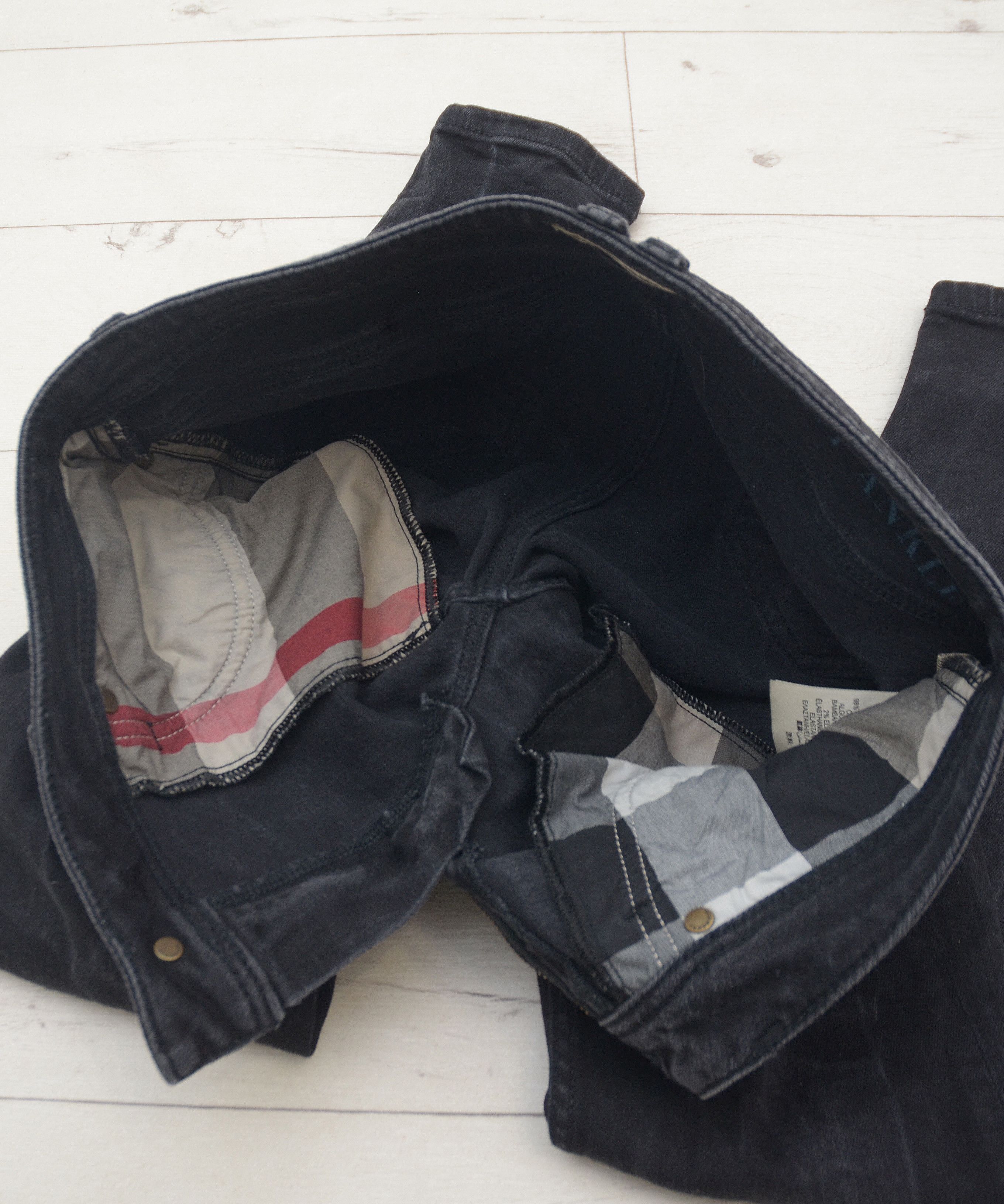 Burberry Burberry Brit Langley Skinny Ankle Deep Modal Jeans Y2K W29 Size 29" - 12 Thumbnail