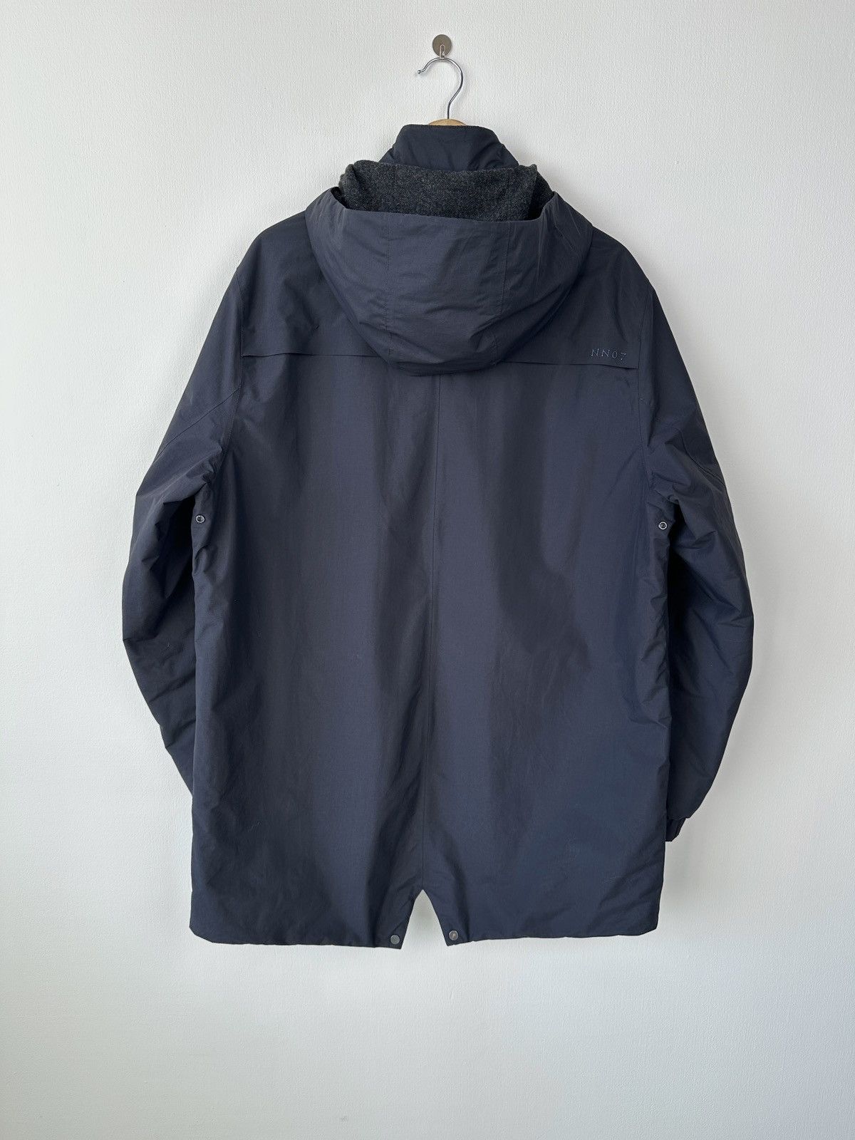 NN07 NN07 Jasper 8208 Technical 2-Layer Fishtail Parka Navy Blue Size US XXL / EU 58 / 5 - 2 Thumbnail