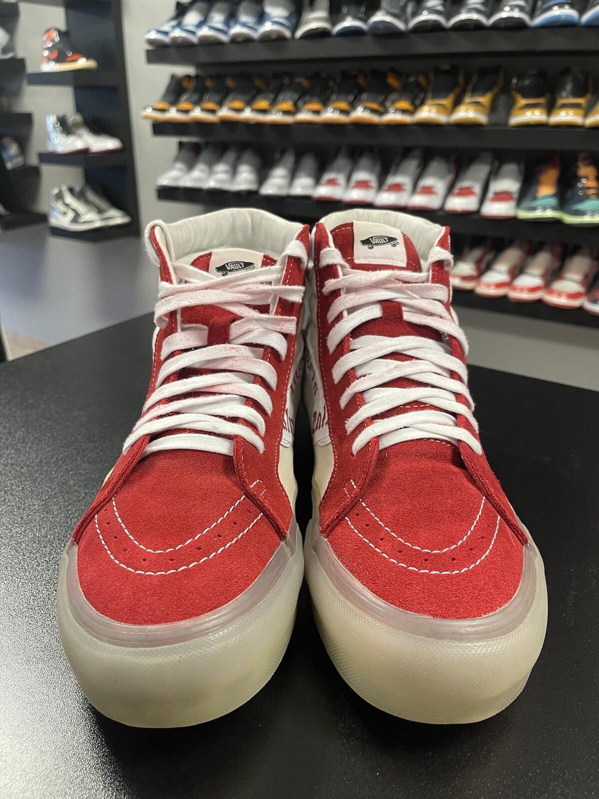 Vans Size 11 - Vans Palm Angels x Sk8-Hi VLT LX 'Chili Pepper' Size US 11 / EU 44 - 2 Thumbnail