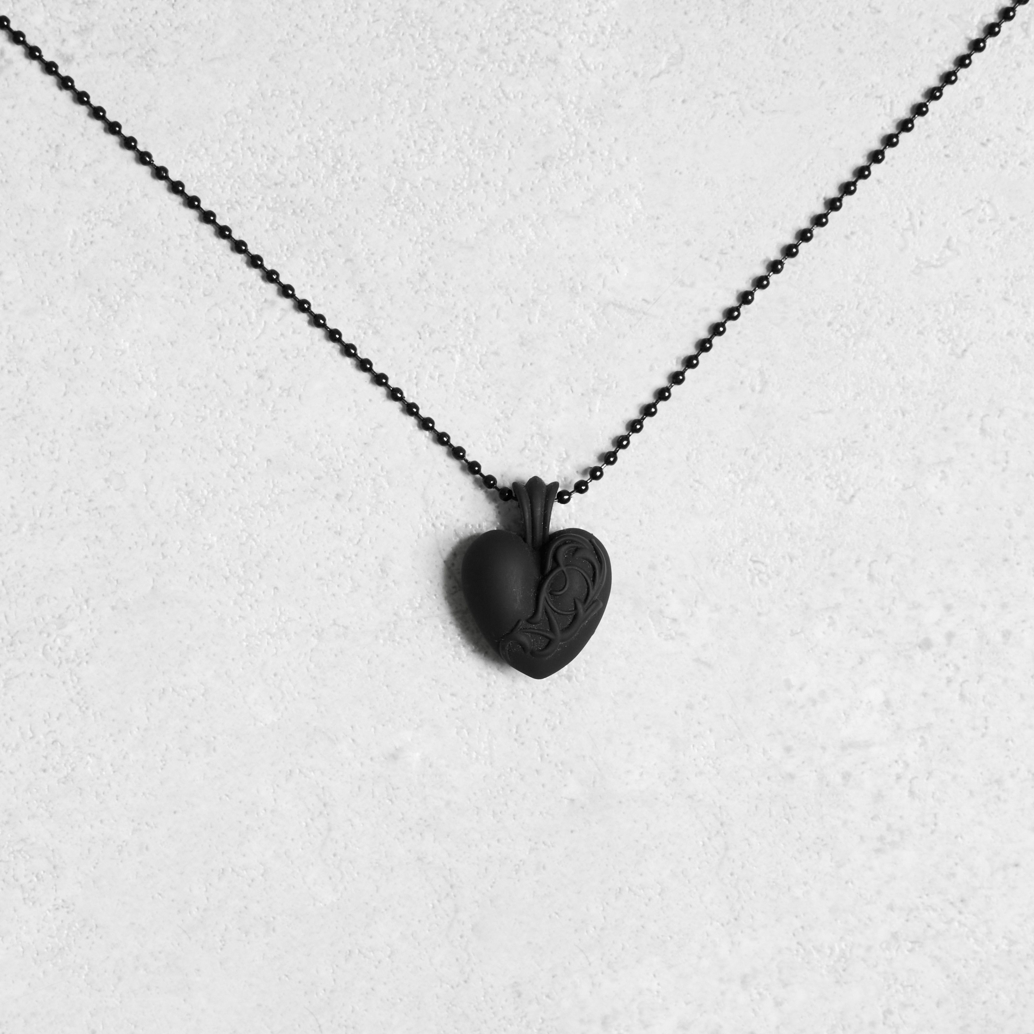 Chrome Hearts CHROME HEARTS Silicon Hearts BLACK Size ONE SIZE - 2 Thumbnail