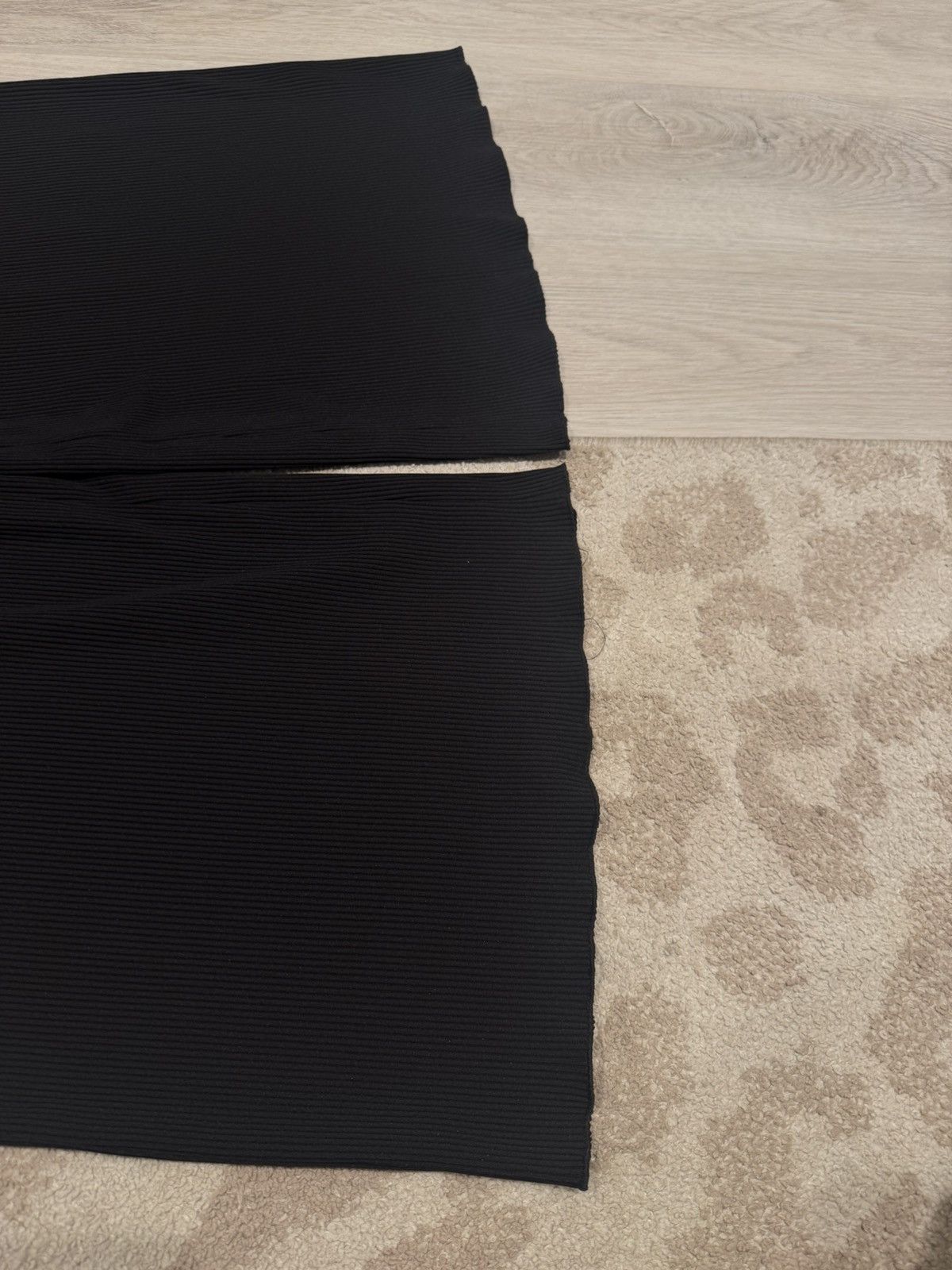 Balenciaga f/w 2020 ultra wide leg ribbed sweatpants!! Size US 28 / EU 44 - 2 Thumbnail