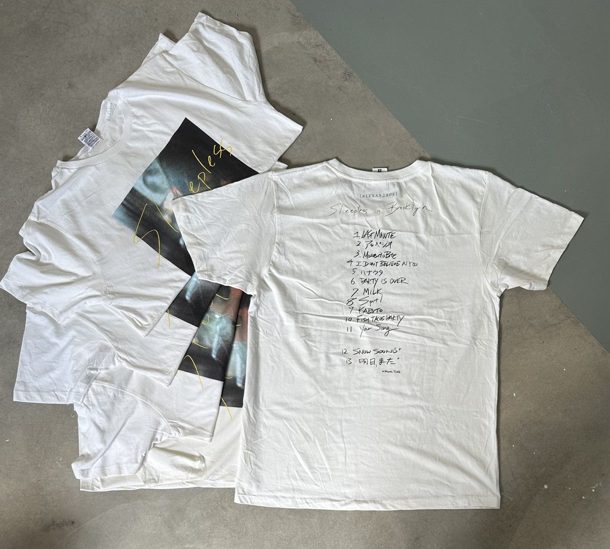 Japanese Brand ALEXANDROS BUNDLE DEALS TEE Size US L / EU 52-54 / 3 - 6 Thumbnail