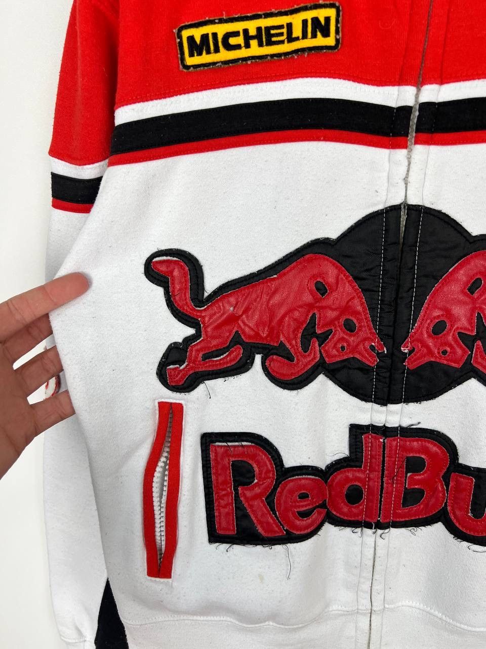 Red Bull × Vintage Red Bull Michelin Alpinestars racing jacket woman size S Size S / US 4 / IT 40 - 8 Thumbnail