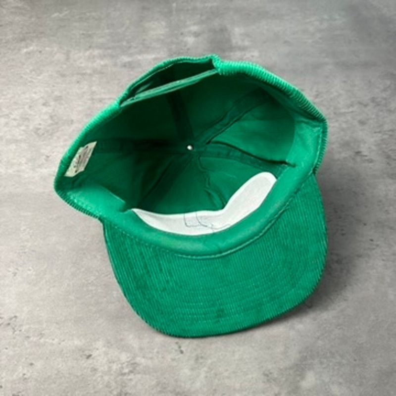 Vintage Vintage Salem Cigarettes Green Corduroy Snapback Hat Size ONE SIZE - 7 Thumbnail