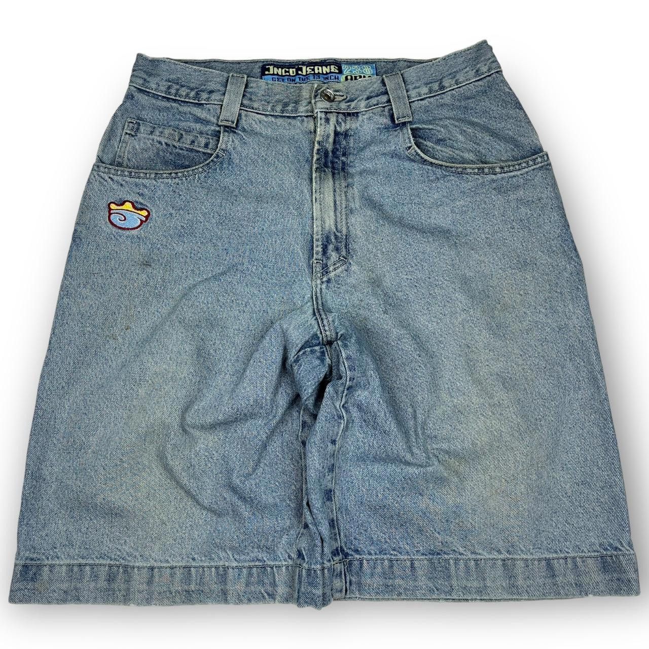 JNCO JNCO Men's Blue Shorts Size US 32 / EU 48 - 1 Thumbnail