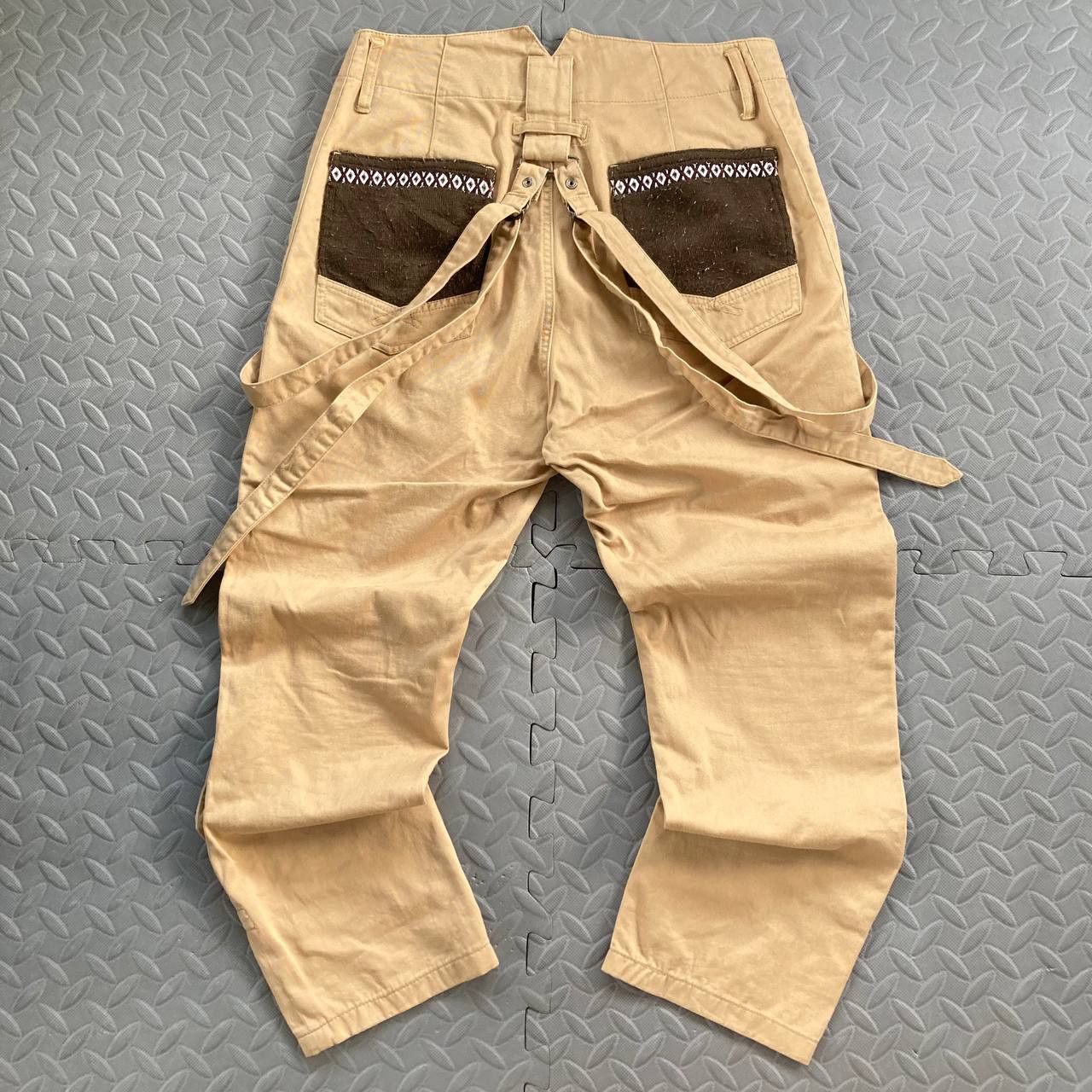 PPFM 2000’s Suspenders Chino Dungarees Pants Size US 31 - 2 Thumbnail