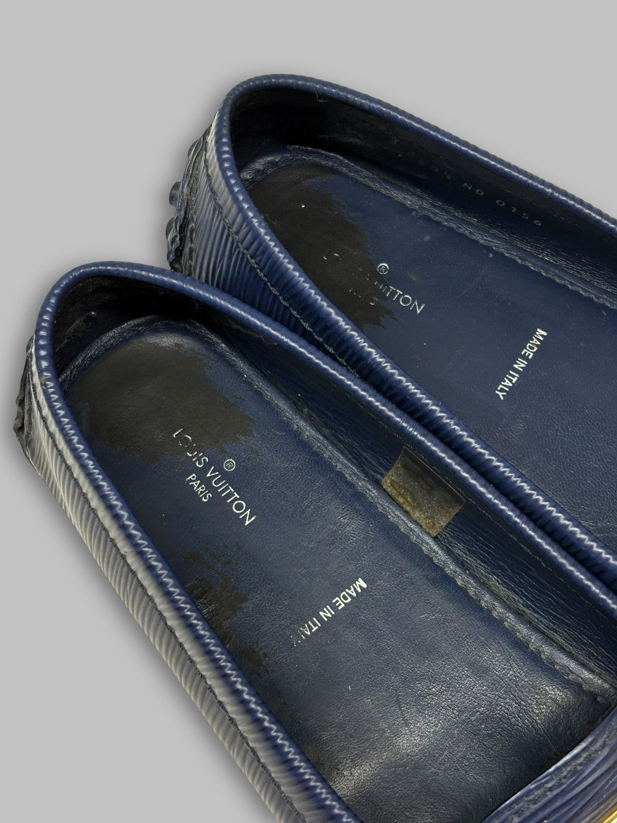 Louis Vuitton Louis Vuitton Oxford Flat Loafers Midnight Blue Size US 8.5 / IT 38.5 - 9 Thumbnail