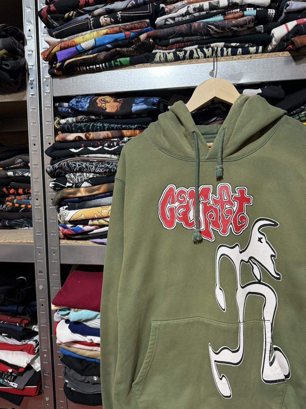 Designer × Japanese Brand Carpet Company Stompman Oversize Japanese Hoodie Y2K Hype Size US L / EU 52-54 / 3 - 3 Thumbnail