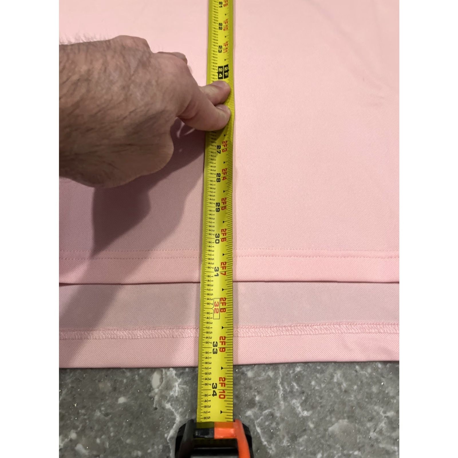 Vintage Byron Nelson Polo Shirt Mens DriWay Golf Performance 2XL Cardinal Logo Pink Size US XXL / EU 58 / 5 - 7 Thumbnail