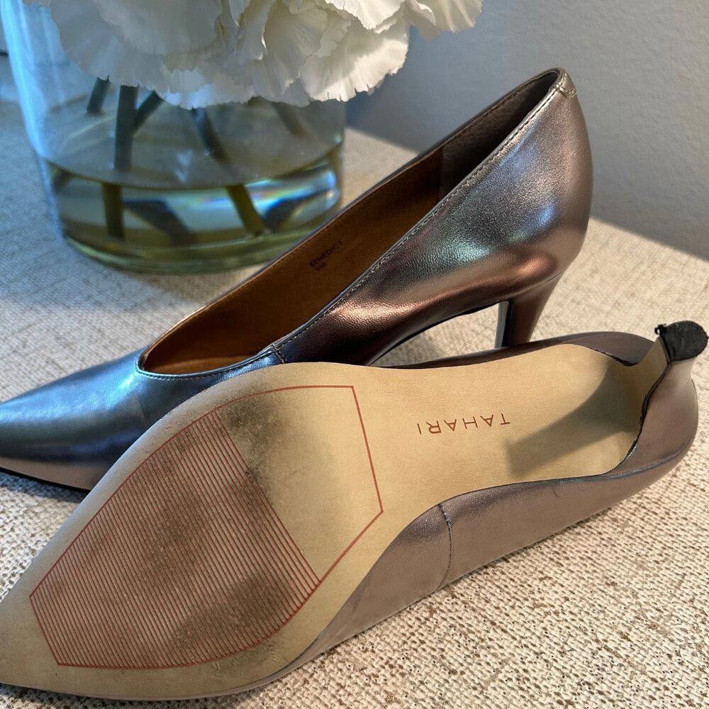 Elie Tahari Tahari Pumps in Silver Metallic Size US 9 / IT 39 - 5 Thumbnail
