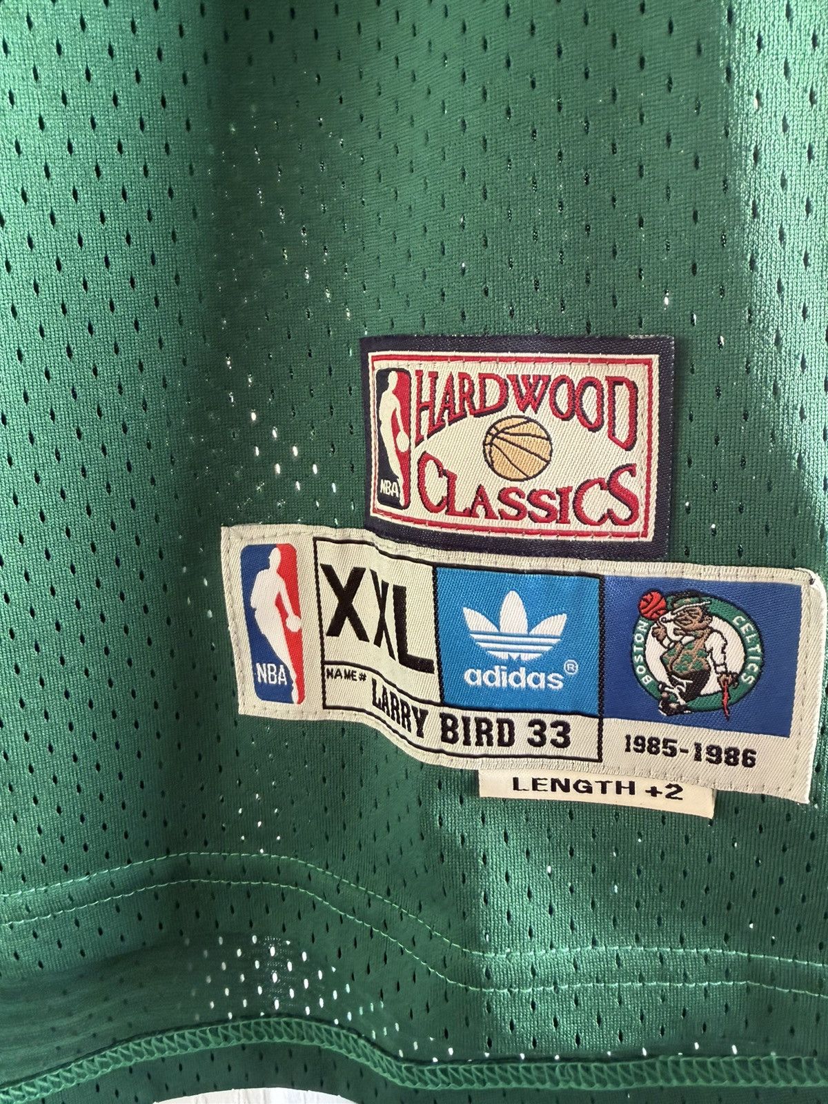 NBA Larry Bird #33 Boston Celtics Mitchell & Ness Jersey Size US XXL / EU 58 / 5 - 4 Thumbnail