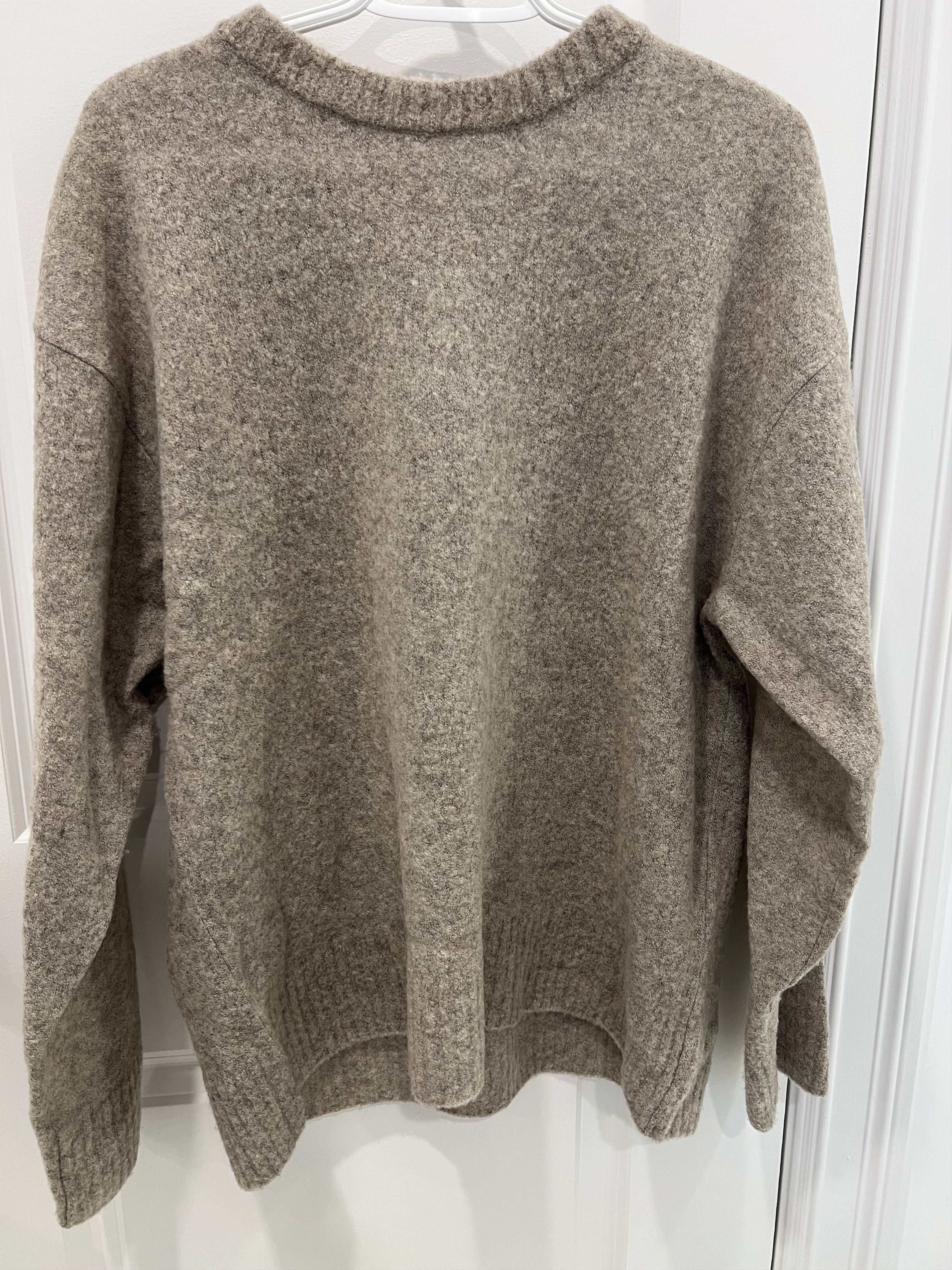 John Elliott Wool Powdered Knit Sweater - Size Large Size US L / EU 52-54 / 3 - 1 Thumbnail