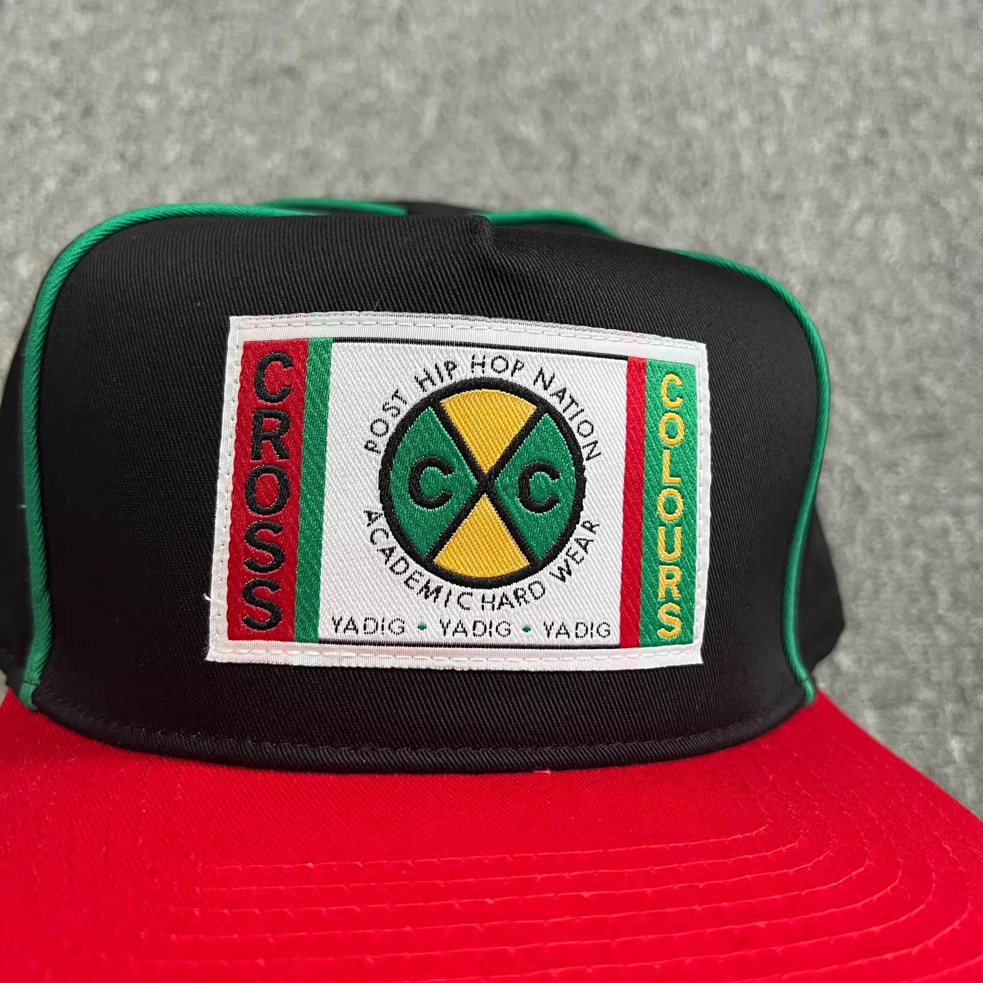 Cross Colours Cross Colours embroidered curved brim baseball cap Q7 Size ONE SIZE - 2 Thumbnail