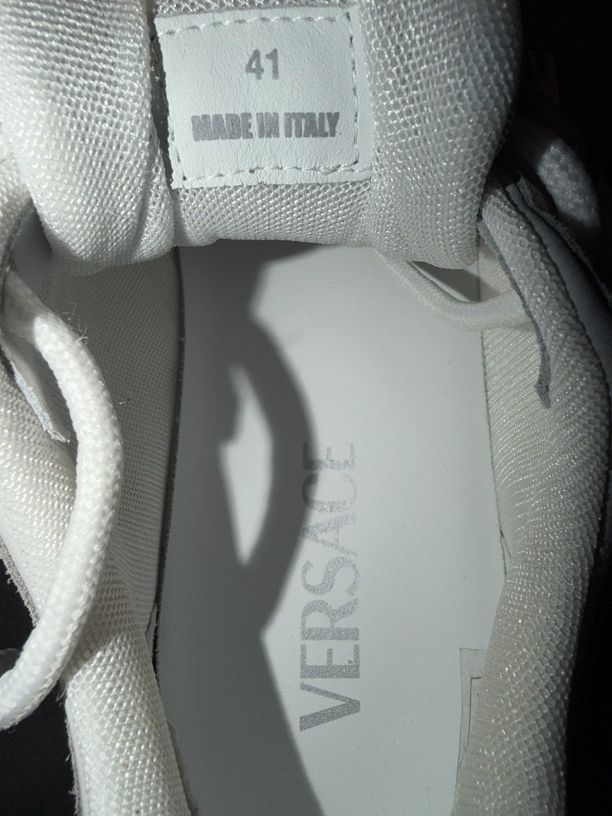 Versace Versace Trigreca V2 ‘White Grey’ Sneakers Size 41EU/8MUS Size US 8 / EU 41 - 6 Thumbnail