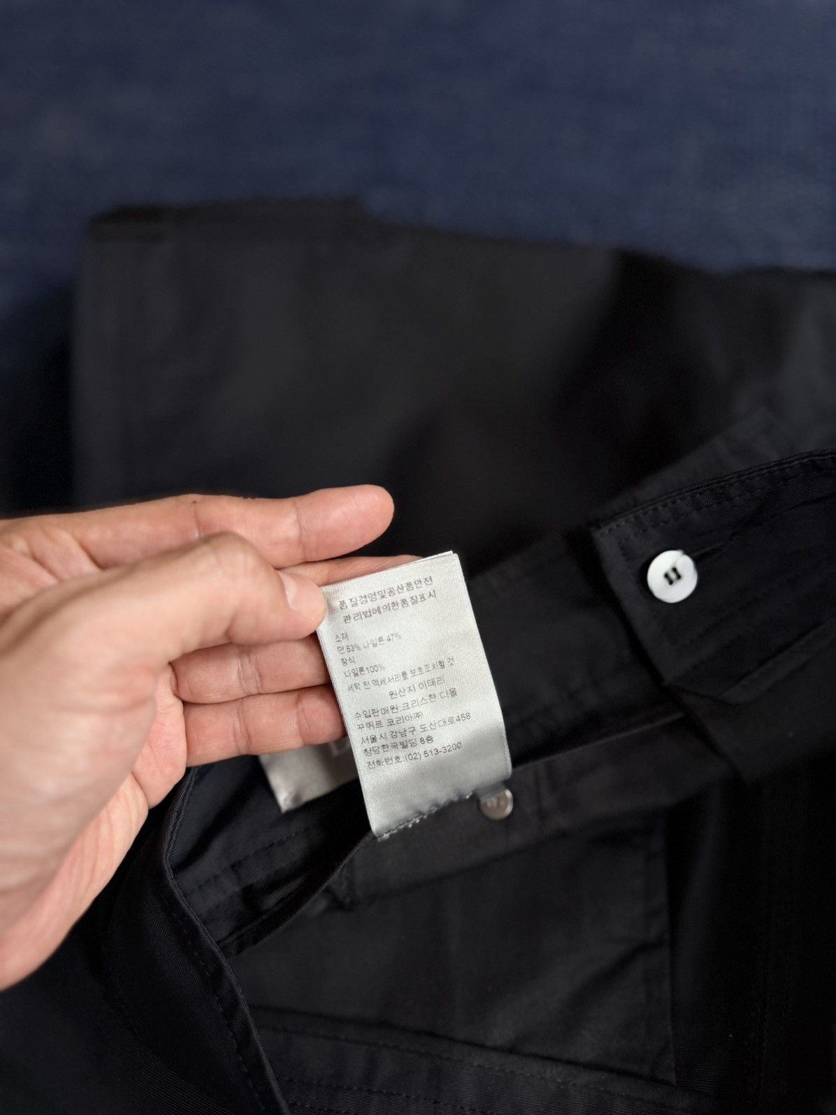 Dior FW21 Black Nylon Buckle Cargo Pants Size US 32 / EU 48 - 11 Thumbnail