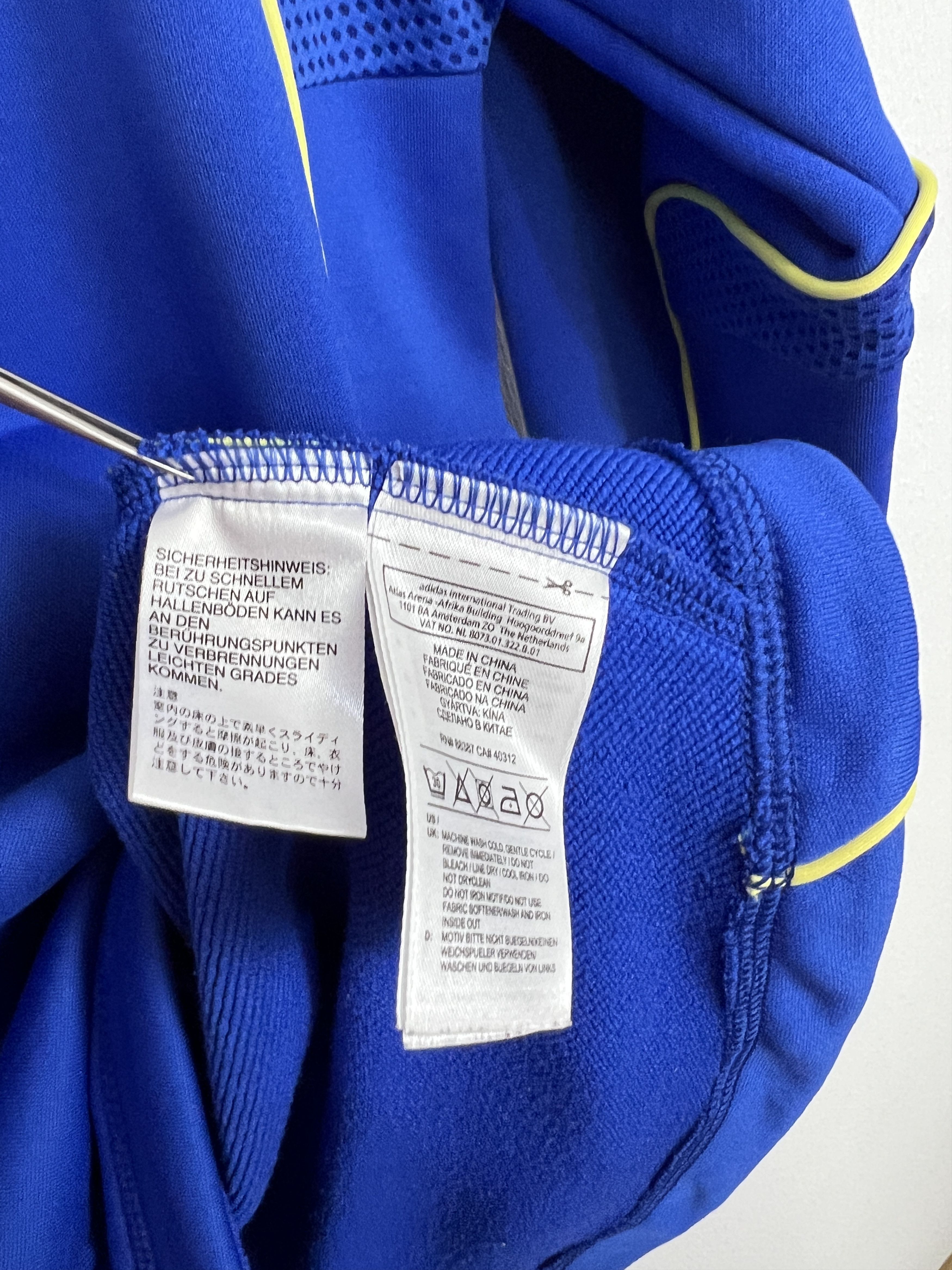 Adidas Chelsea Football Player Train Sweatshirt Track Top Jacket Size US L / EU 52-54 / 3 - 9 Thumbnail