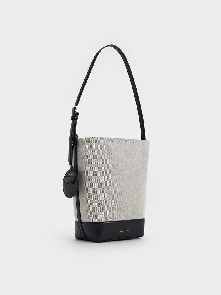 Other Enola Canvas Elongated Bucket Bag - Black Size ONE SIZE - 1 Thumbnail
