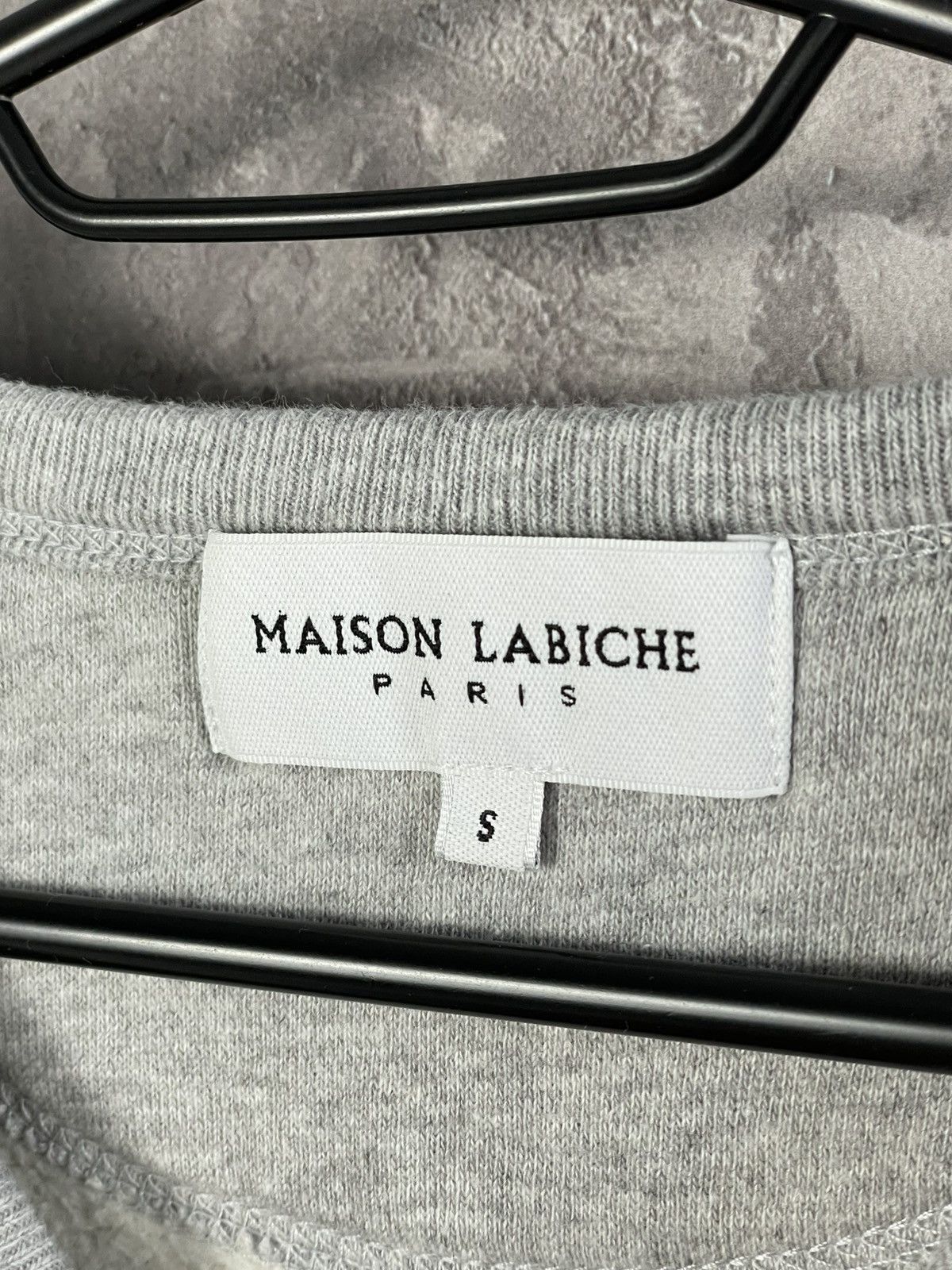 Maison Labiche Maison Labiche Luxury Grey Casual Sweatshirt Size US S / EU 44-46 / 1 - 8 Thumbnail