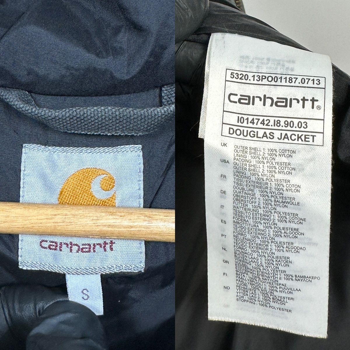 Carhartt Vintage Carhartt Douglas Workwear Winter Jacket Size US S / EU 44-46 / 1 - 25 Thumbnail