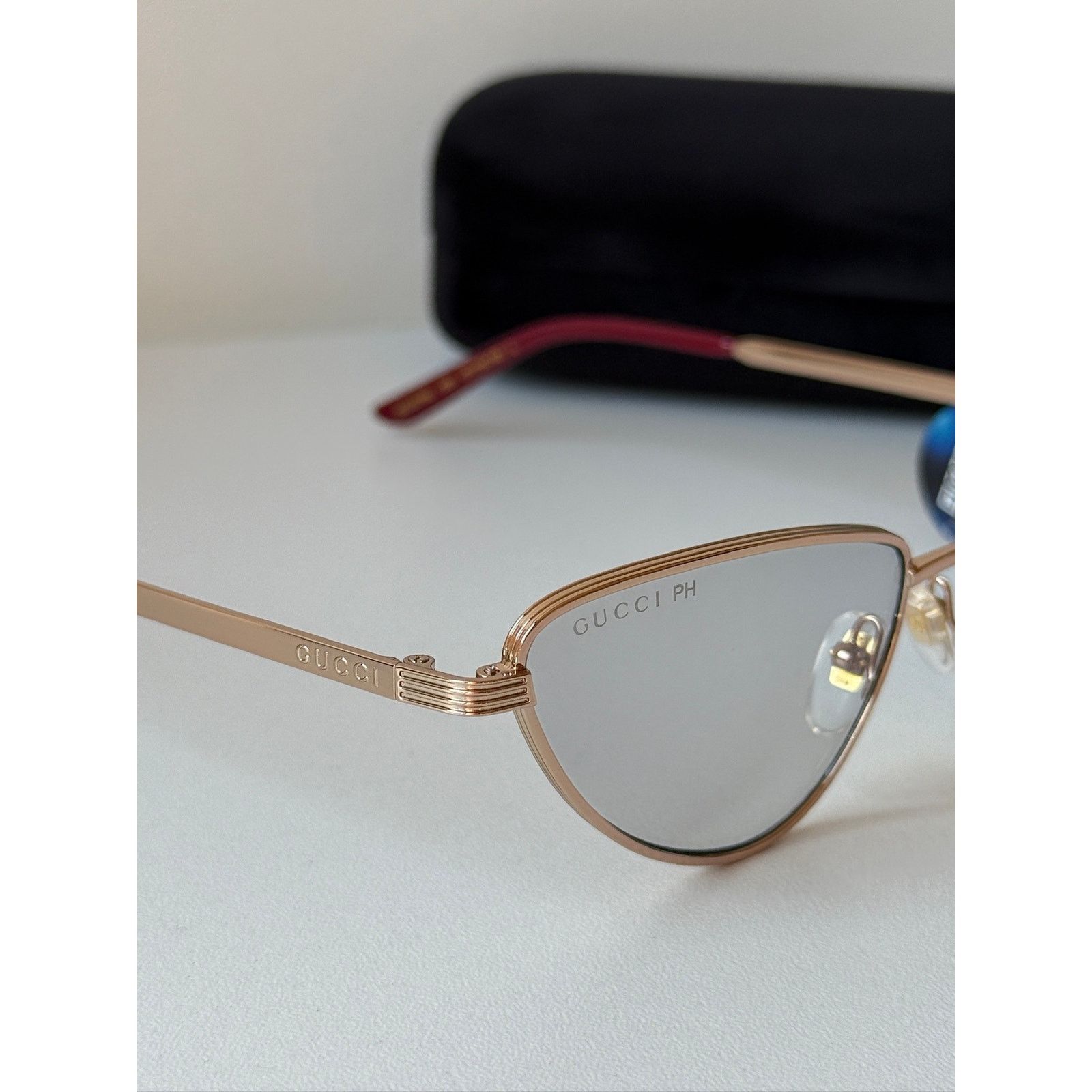 Gucci NEW Gucci GG1879S Photochromic Cat Eye Sunglasses Size ONE SIZE - 5 Thumbnail