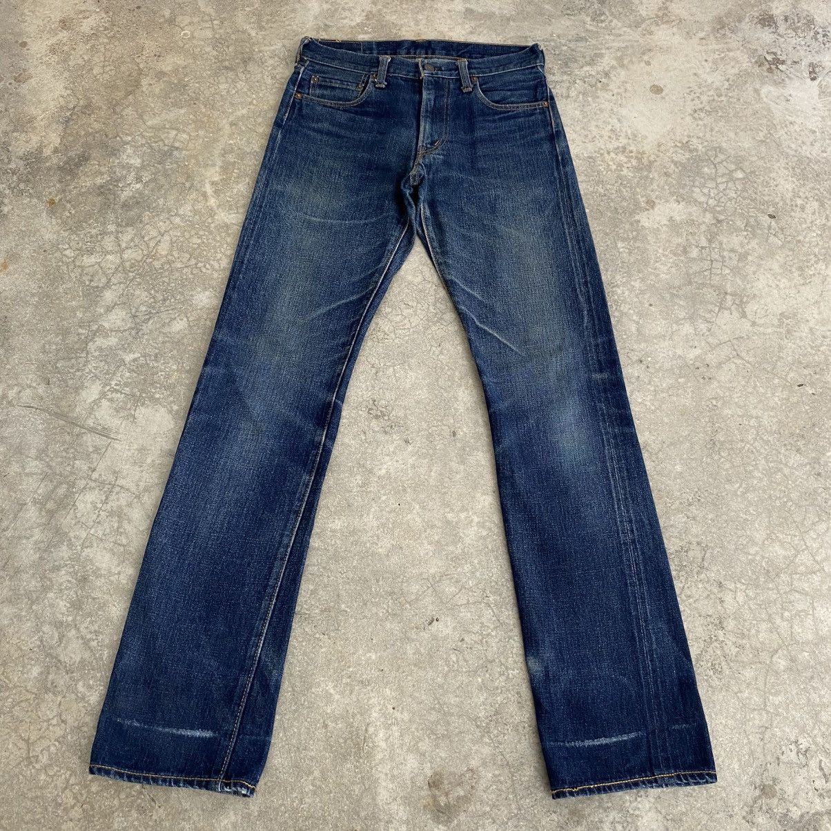 Denime Vintage 90’s Denime Japan Faded Blue Selvedge Jeans Size US 30 / EU 46 - 3 Thumbnail
