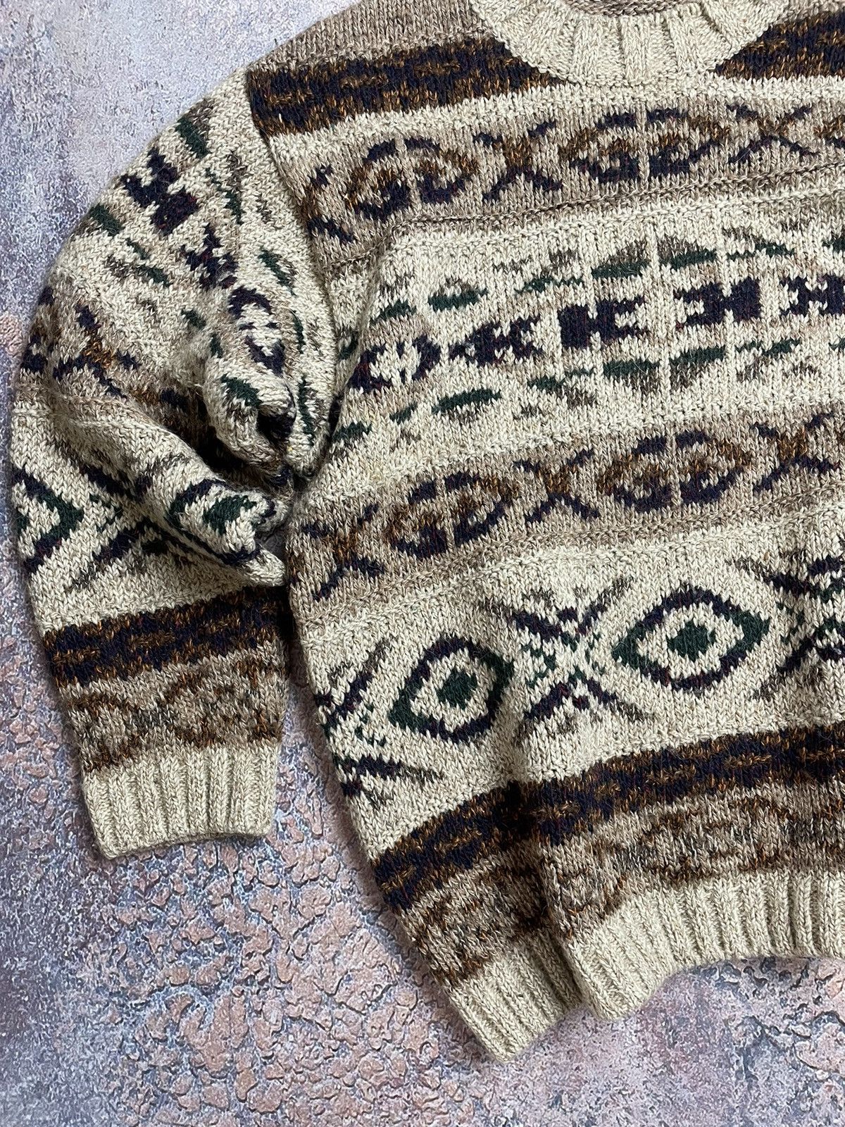 Marks & Spencer × Vintage Vintage Wool Sweater Marks & Spencer Size US L / EU 52-54 / 3 - 2 Thumbnail