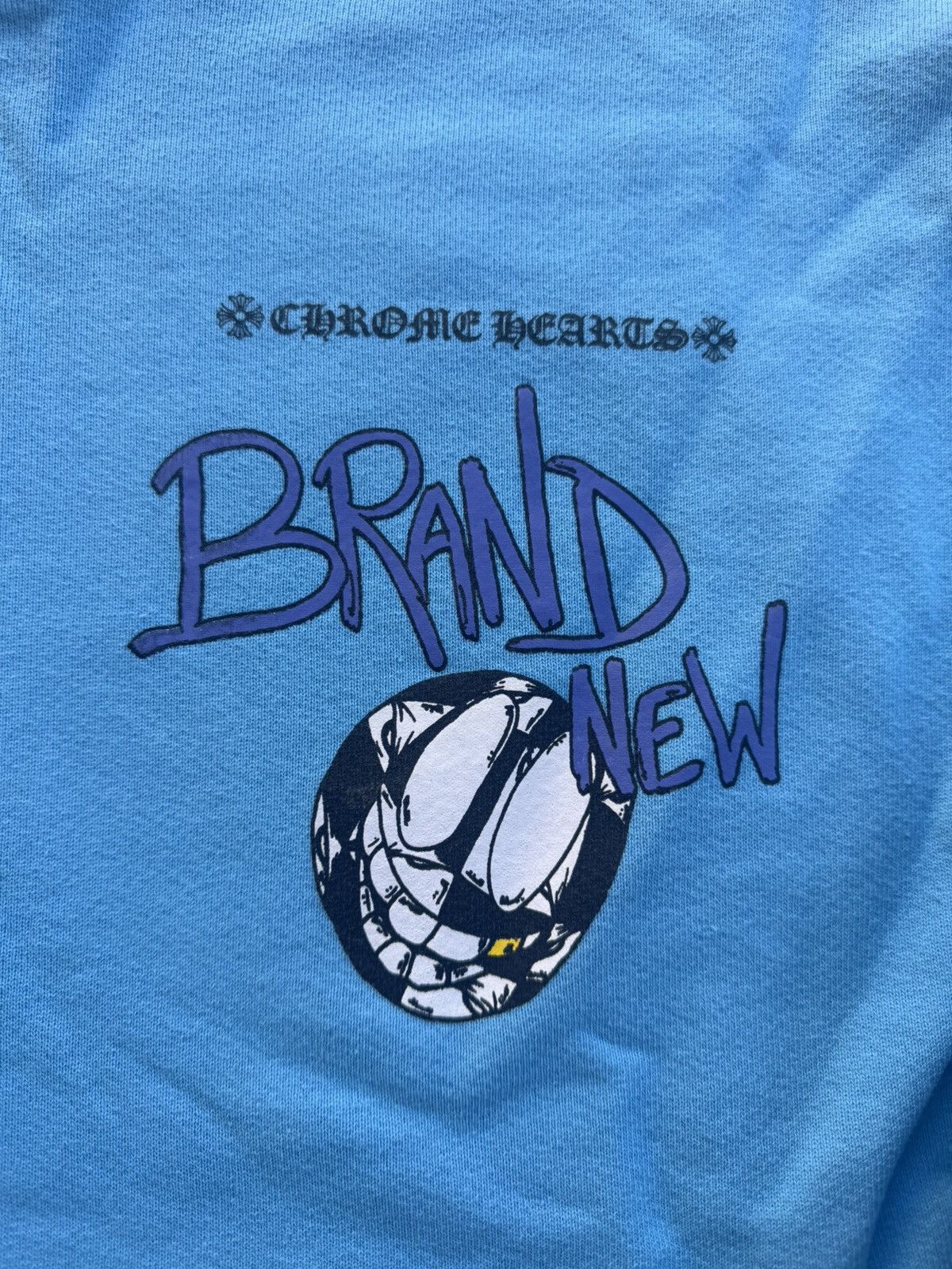 Chrome Hearts Matty Boy x Chrome Hearts “Brain New” Crewneck Blue – Size M Size US M / EU 48-50 / 2 - 10 Thumbnail