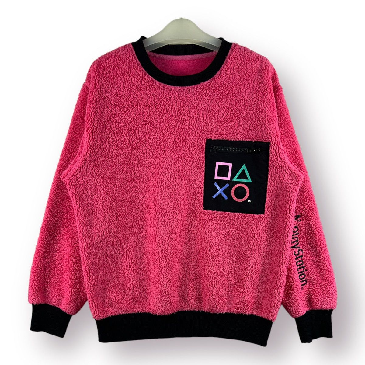 Playstation 🔥 GU X PLAY STATION NINTENDO FLEECE SWEATSHIRT - M Size US M / EU 48-50 / 2 - 1 Thumbnail