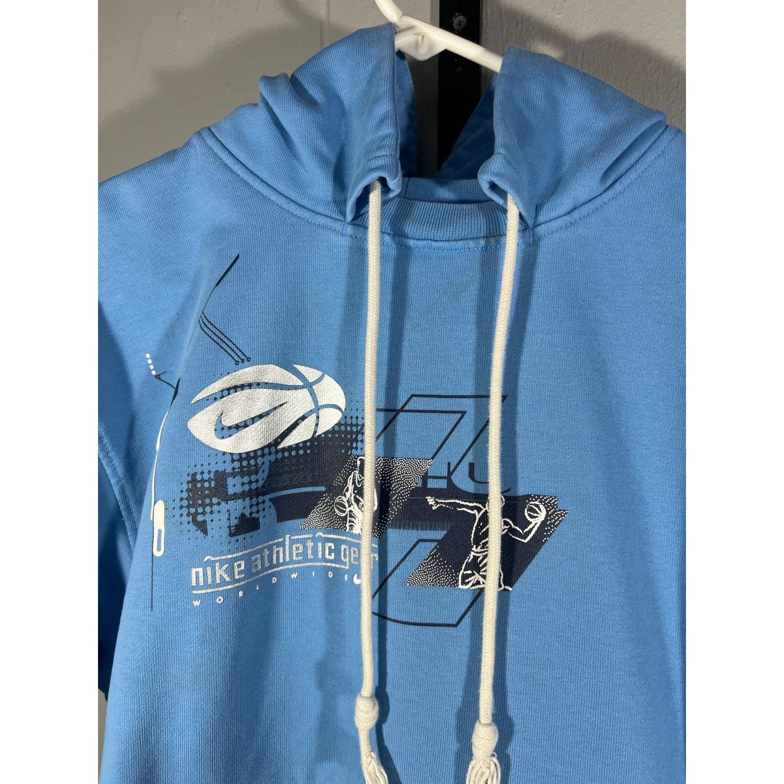 Nike Nike Standard Issue Basketball Hoodie Mens SM Blue Swoosh Pu Size US S / EU 44-46 / 1 - 3 Thumbnail