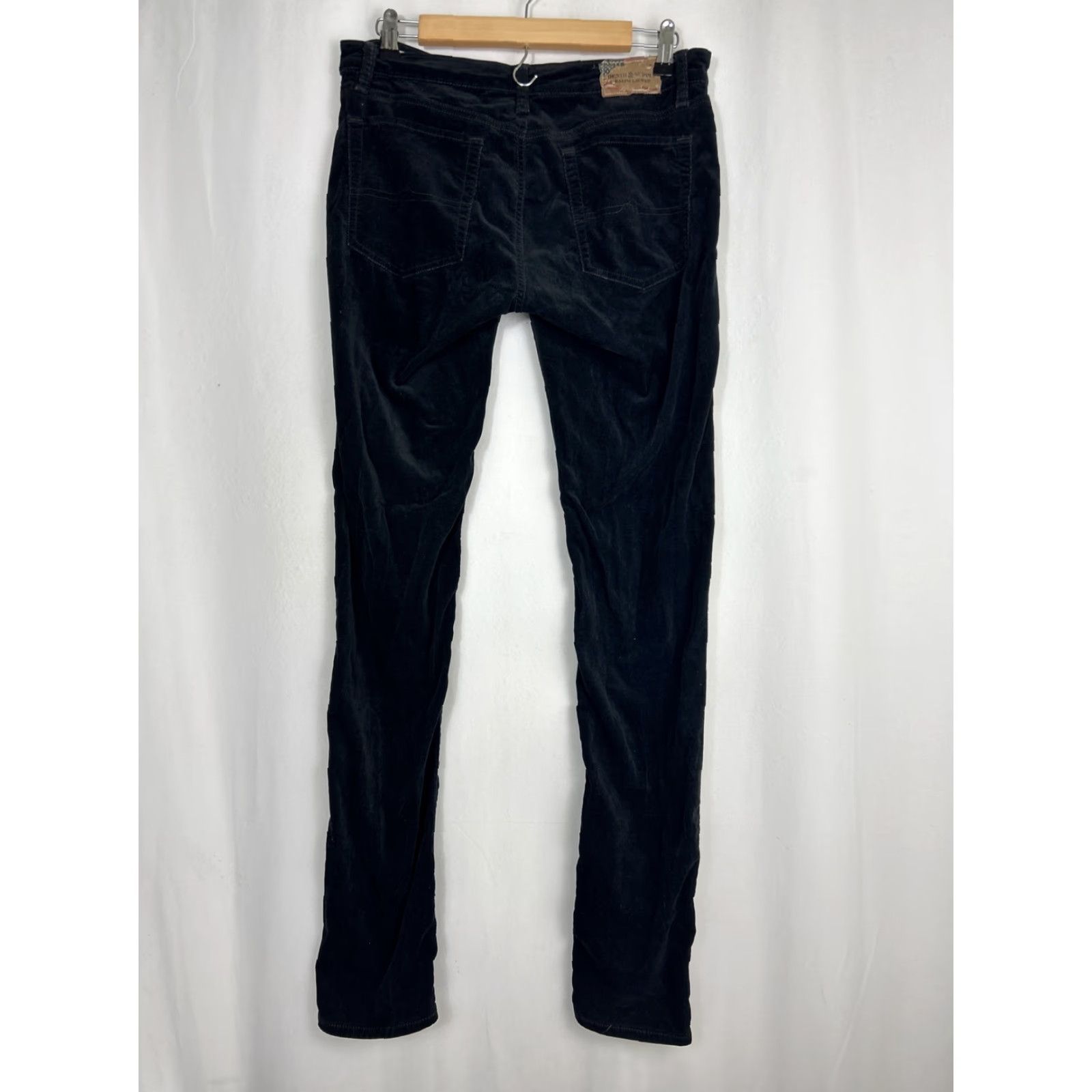 Vintage Ralph Lauren Denim & Supply Black Pants Tapered 34x34 Men Cotton Blend Pants Size US 34 / EU 50 - 7 Thumbnail