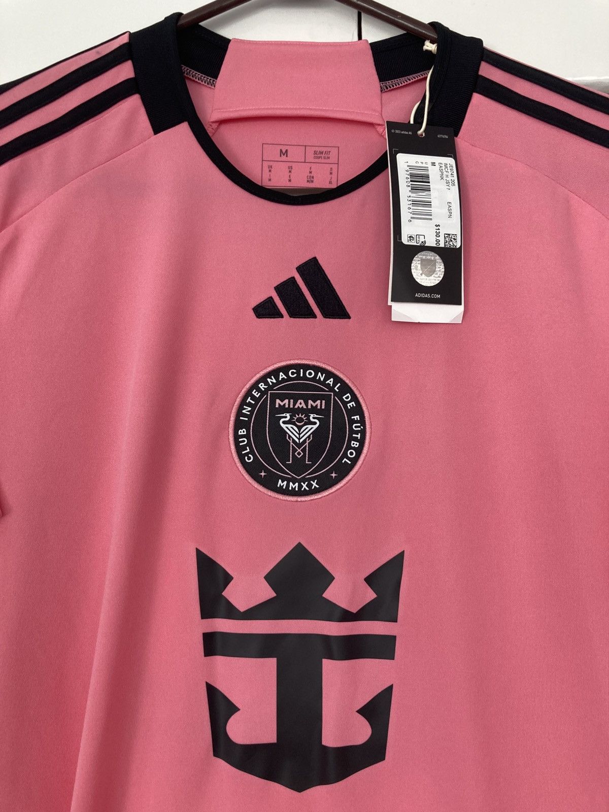 Adidas ADIDAS INTER MIAMI CF LIONEL MESSI PINK JERSEY SOCCER 2025 Size US M / EU 48-50 / 2 - 3 Thumbnail