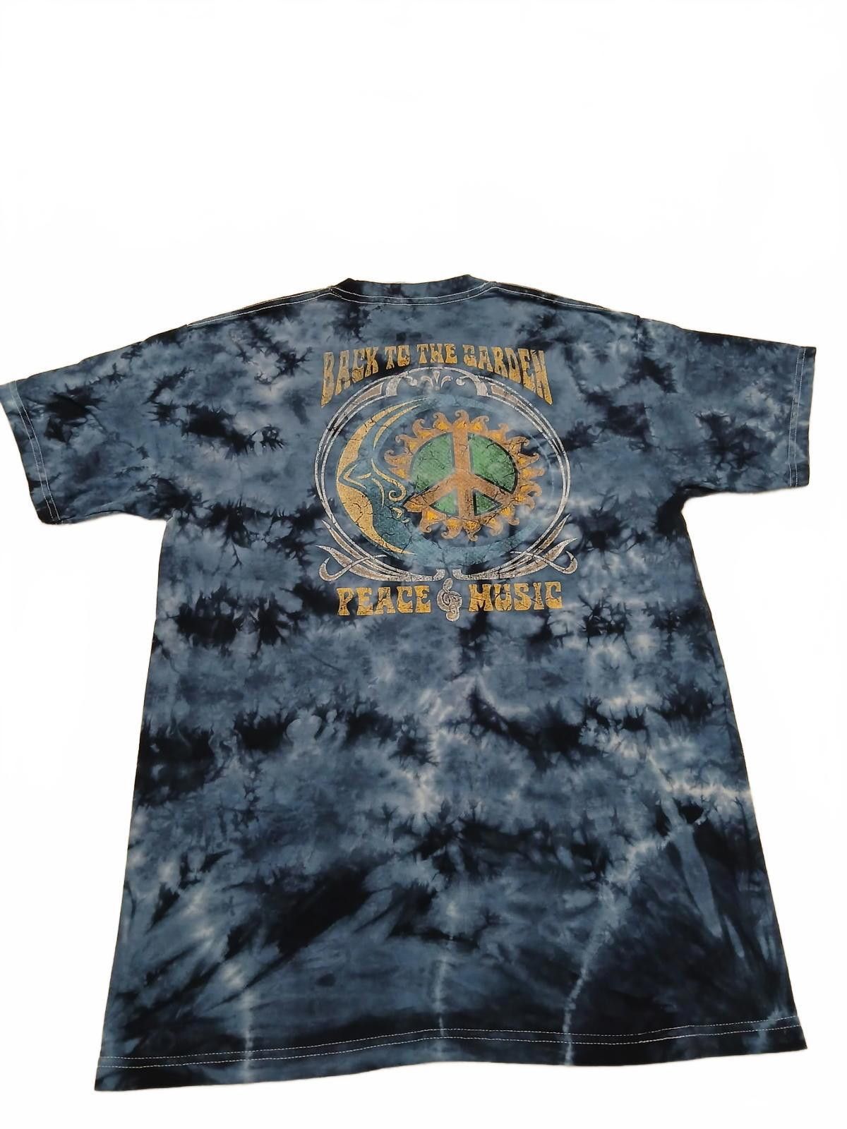 Other M&O Gold Unisex Sz M Blue Woodstock T-Shirt Music & Peace Size US M / EU 48-50 / 2 - 2 Thumbnail