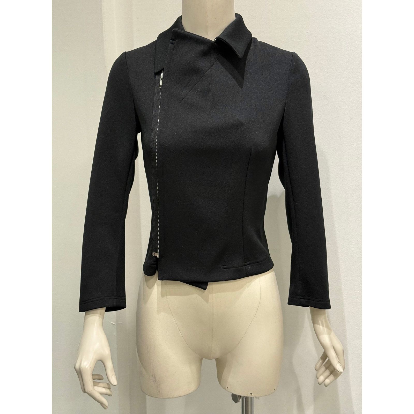 Comme des Garcons 2011 Comme des Garçons wavy seam biker jacket Size US M / EU 48-50 / 2 - 4 Thumbnail