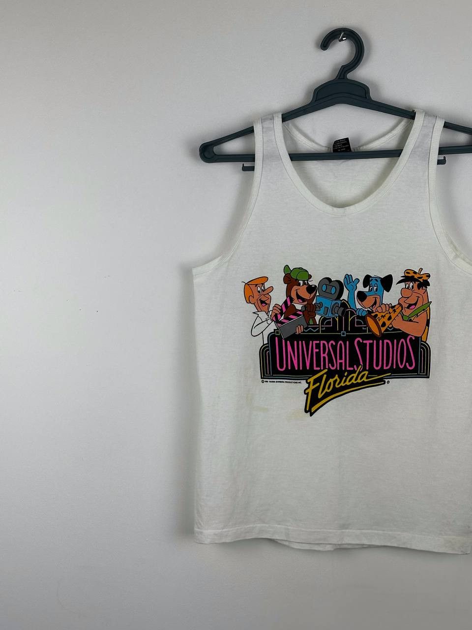 Universal Studios × Vintage Vintage 1990 Hanna Barbera Movie Tank Top Nostalgic Size US M / EU 48-50 / 2 - 2 Thumbnail