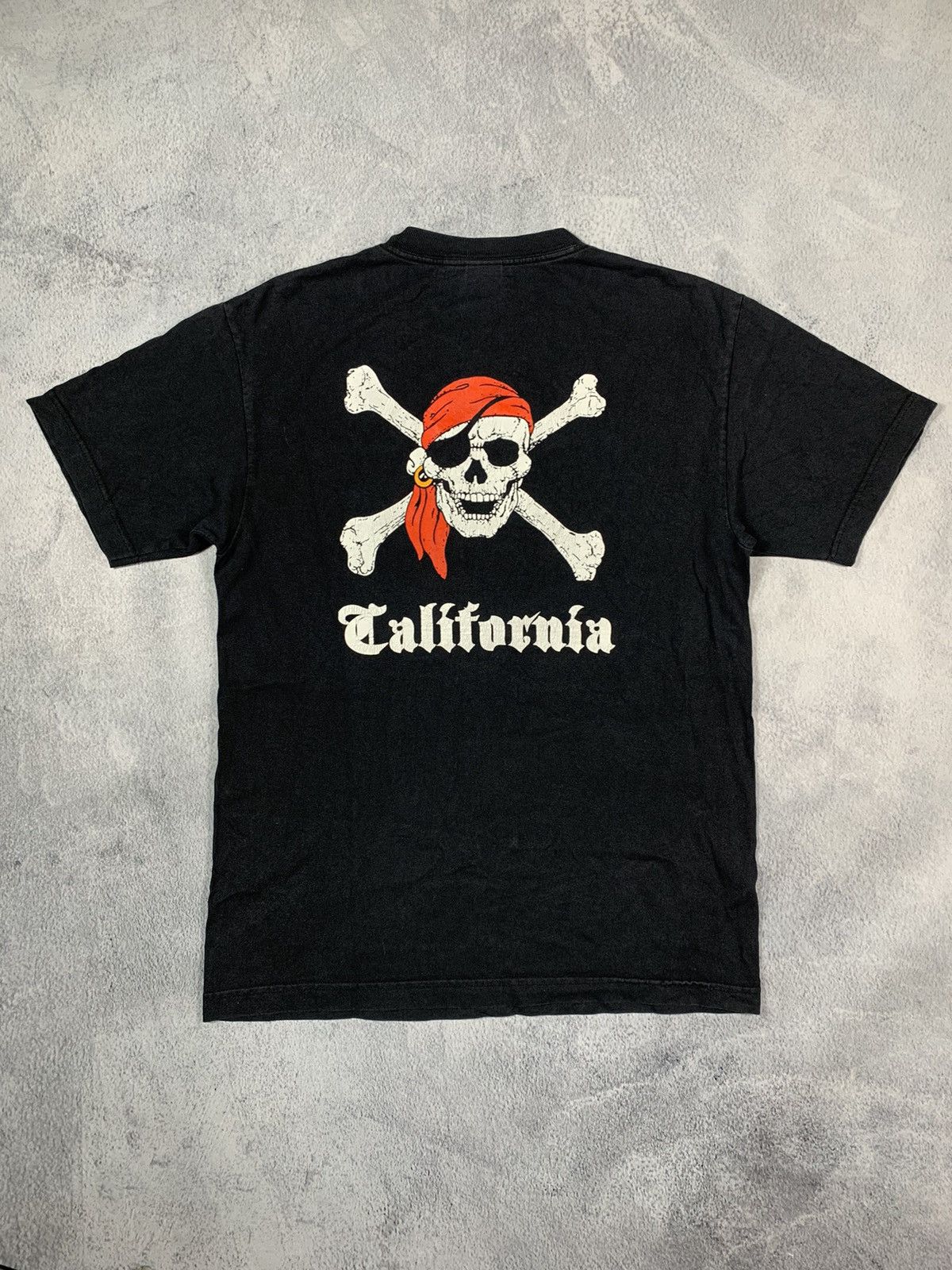 Band Tees × Vintage Vintage Y2K California skull big logo tee streetwear size M Size US M / EU 48-50 / 2 - 1 Thumbnail