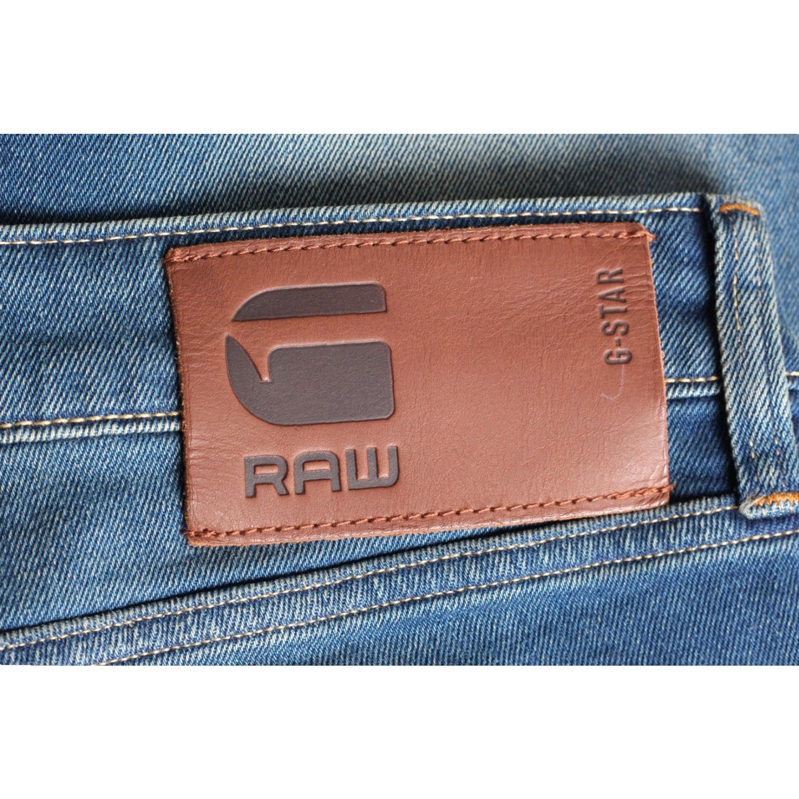 G-Star G-Star 3301 Slim Stretch Jeans Men W34 L32 DZ7288 Jeans Size US 34 / EU 50 - 3 Thumbnail