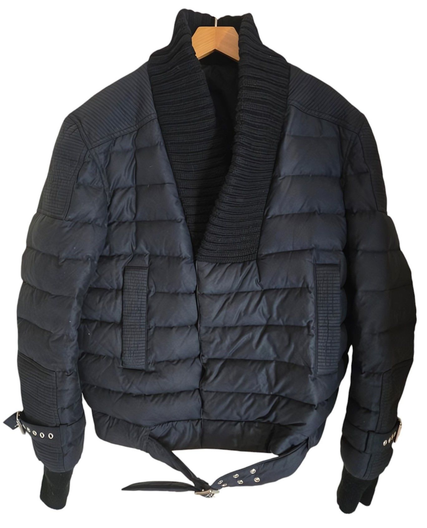 Balmain GOOSE DOWN PADDED BIKER JACKET Size US M / EU 48-50 / 2 - 1 Thumbnail