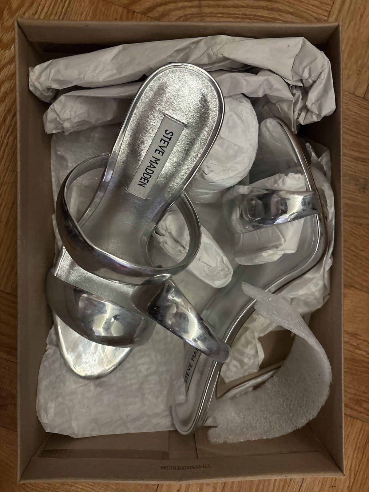 Steve Madden Steve madden silver heel Size US 11 / IT 41 - 1 Thumbnail