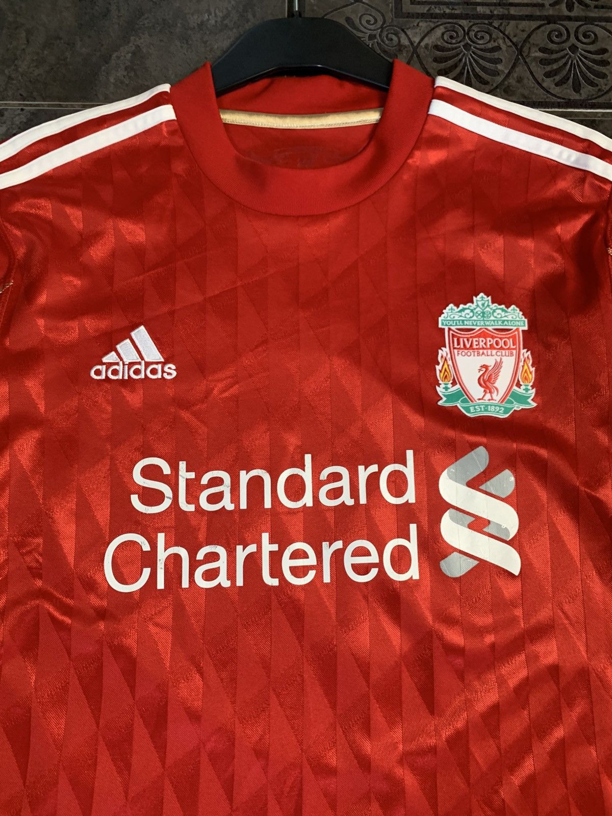 Adidas Gerrard Vintage Liverpool Jersey Size US S / EU 44-46 / 1 - 5 Thumbnail