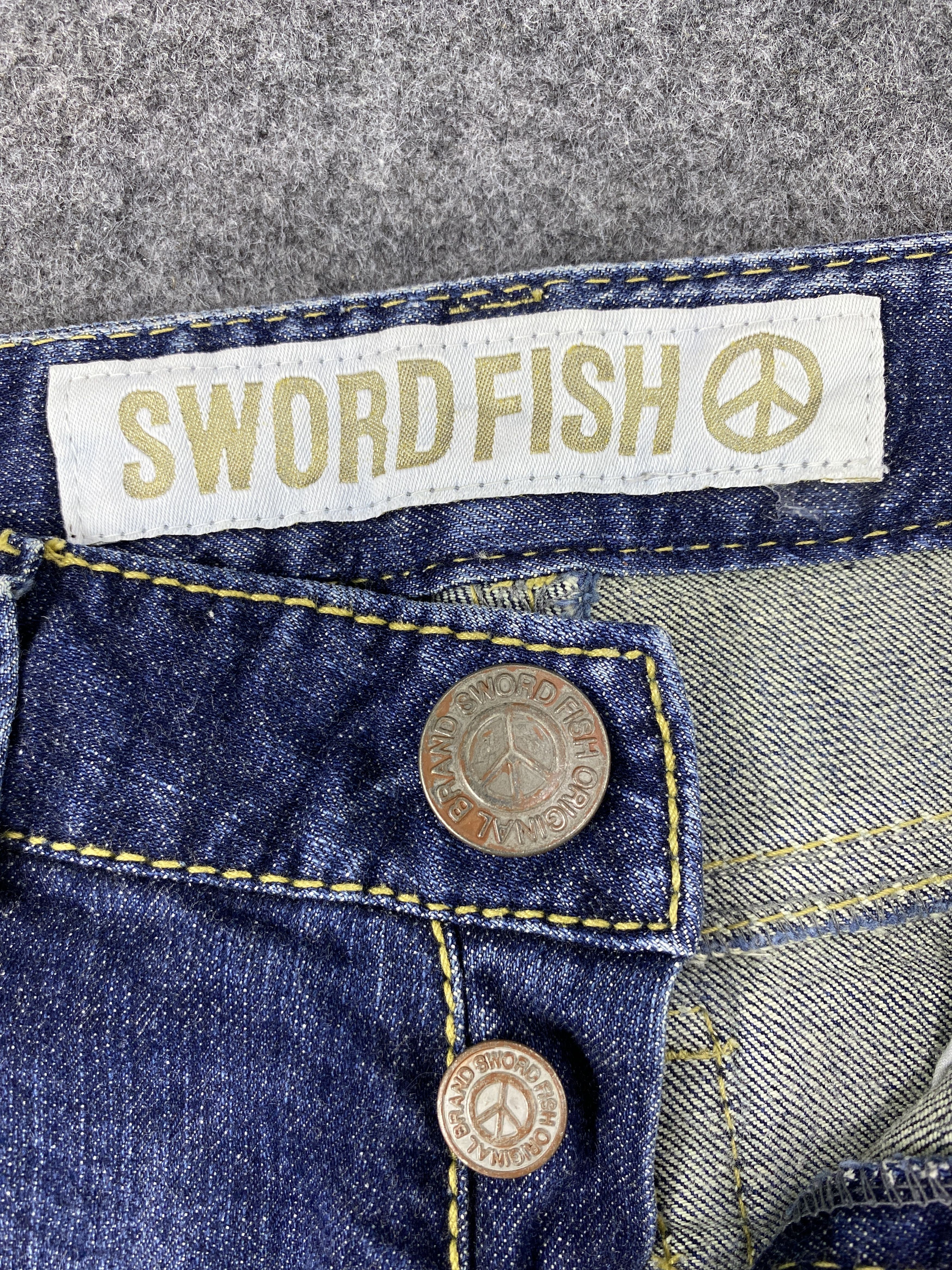 Jean Sword Fish Blue Wash Jeans - J1042 Size 29" - 7 Thumbnail
