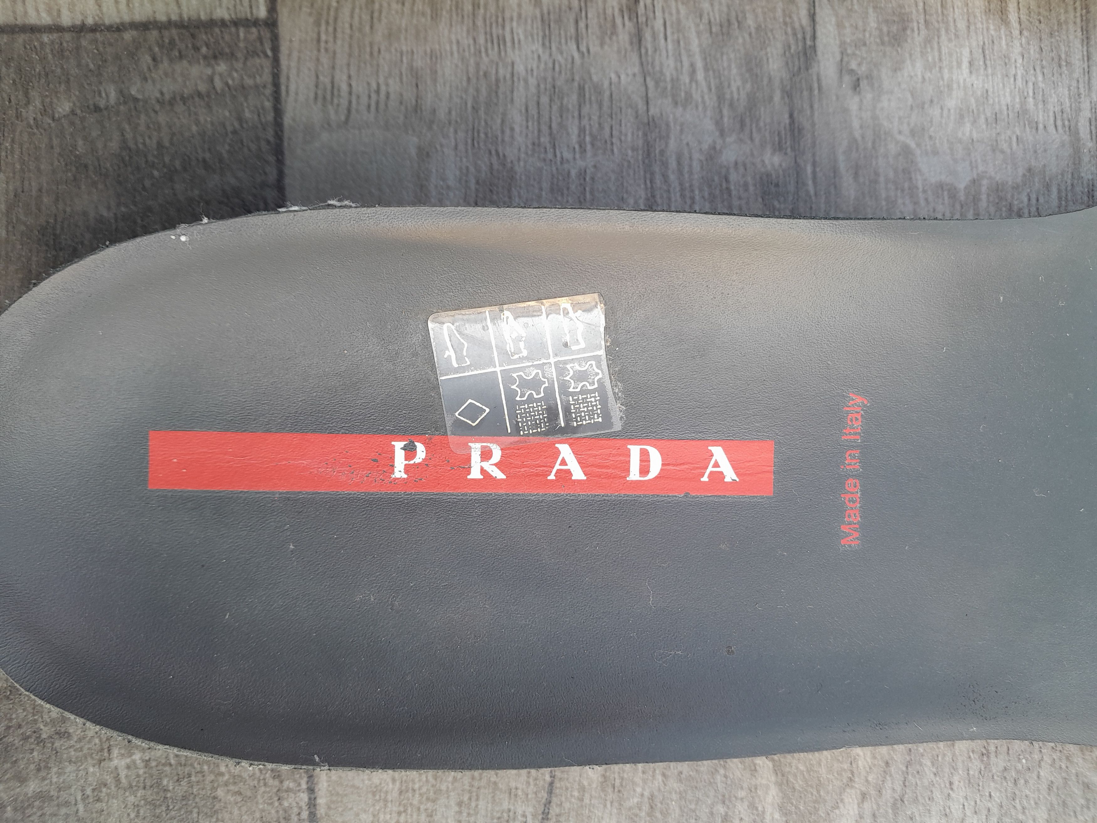 Prada PRADA Sneaker LUX ITALY Made white Men Leather/Nylon Size US 9 / EU 42 - 14 Thumbnail